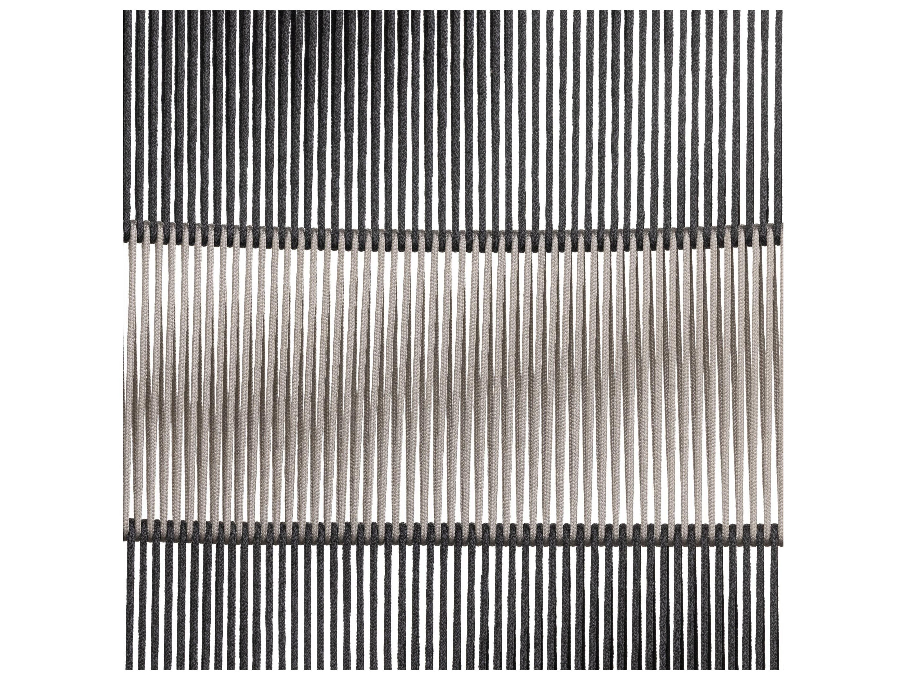 Luxecor Globetrotter Outdoor Weathered Grey Teak / Dark Rope Chaise Lounge