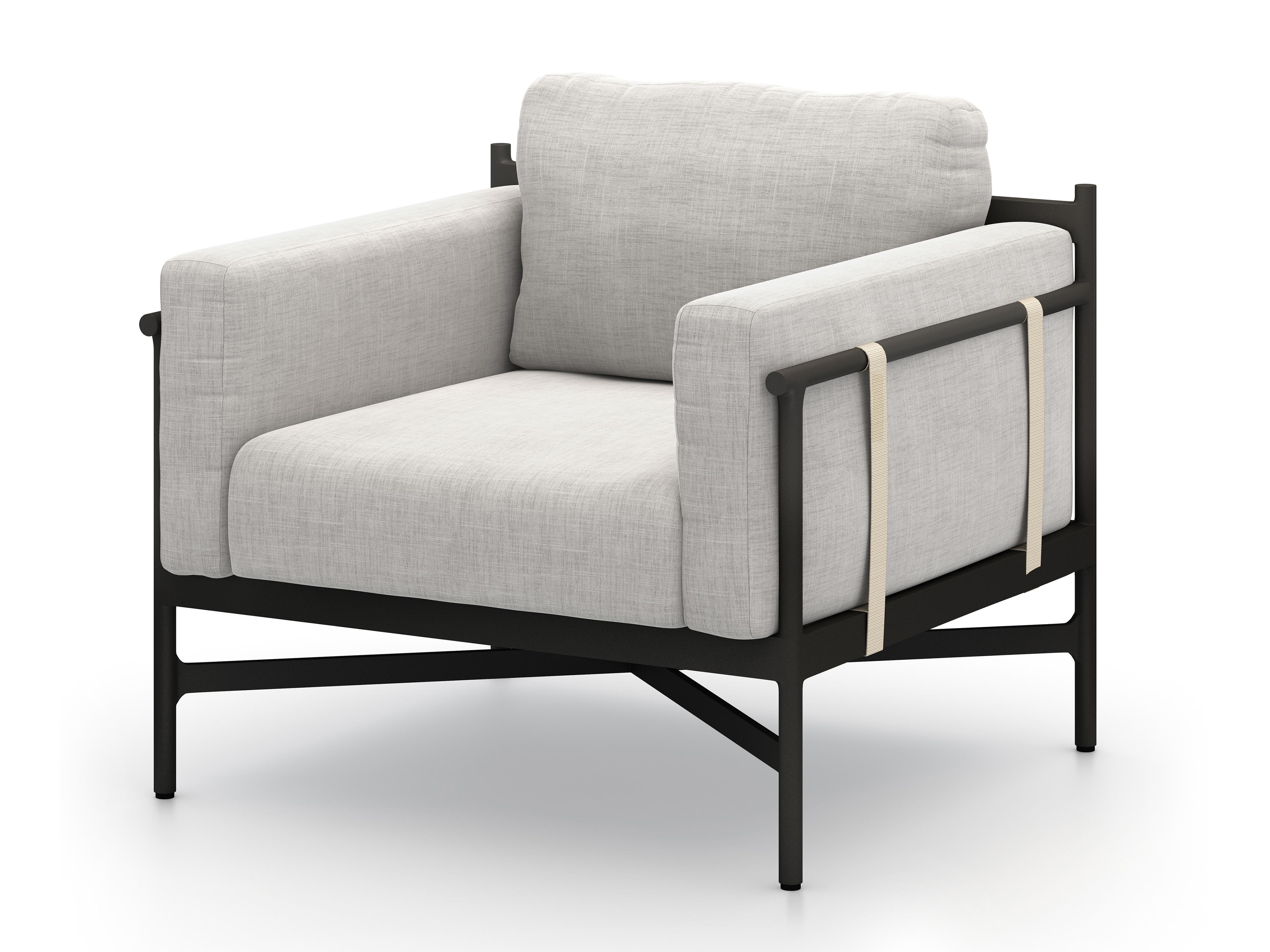 Solano Julian  Chaise Lounge-Grey