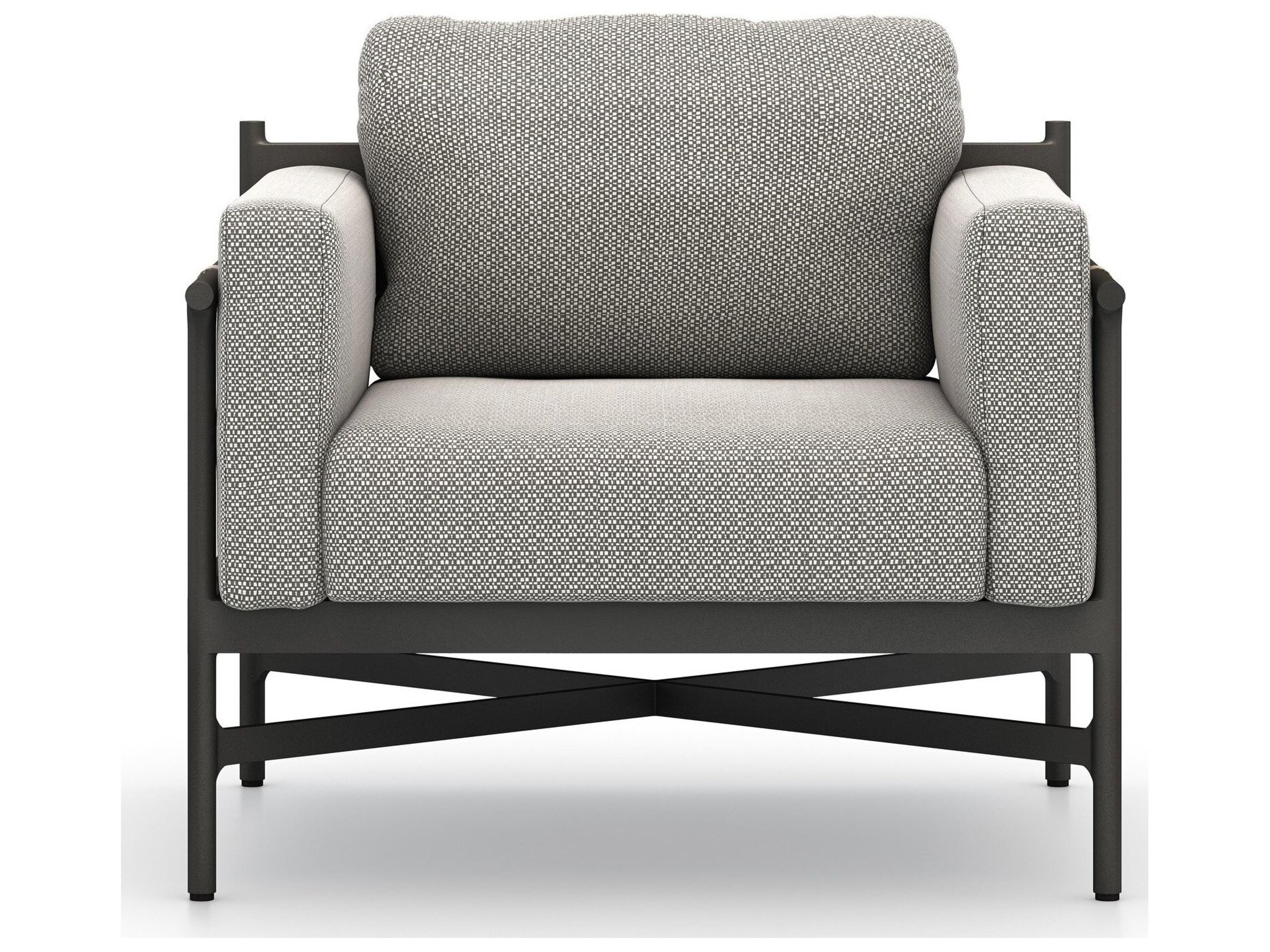 Four Hands Outdoor Solano Hearst  Chair-Faye Ash