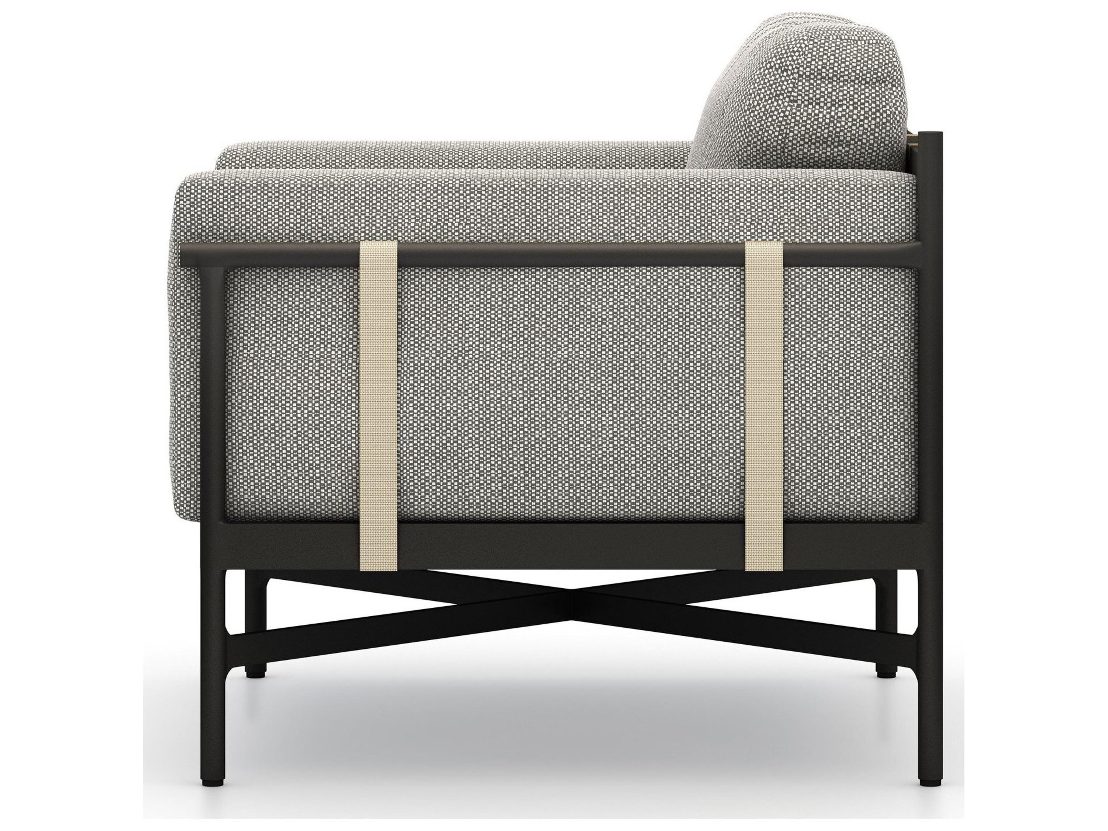 Four Hands Outdoor Solano Hearst  Chair-Faye Ash