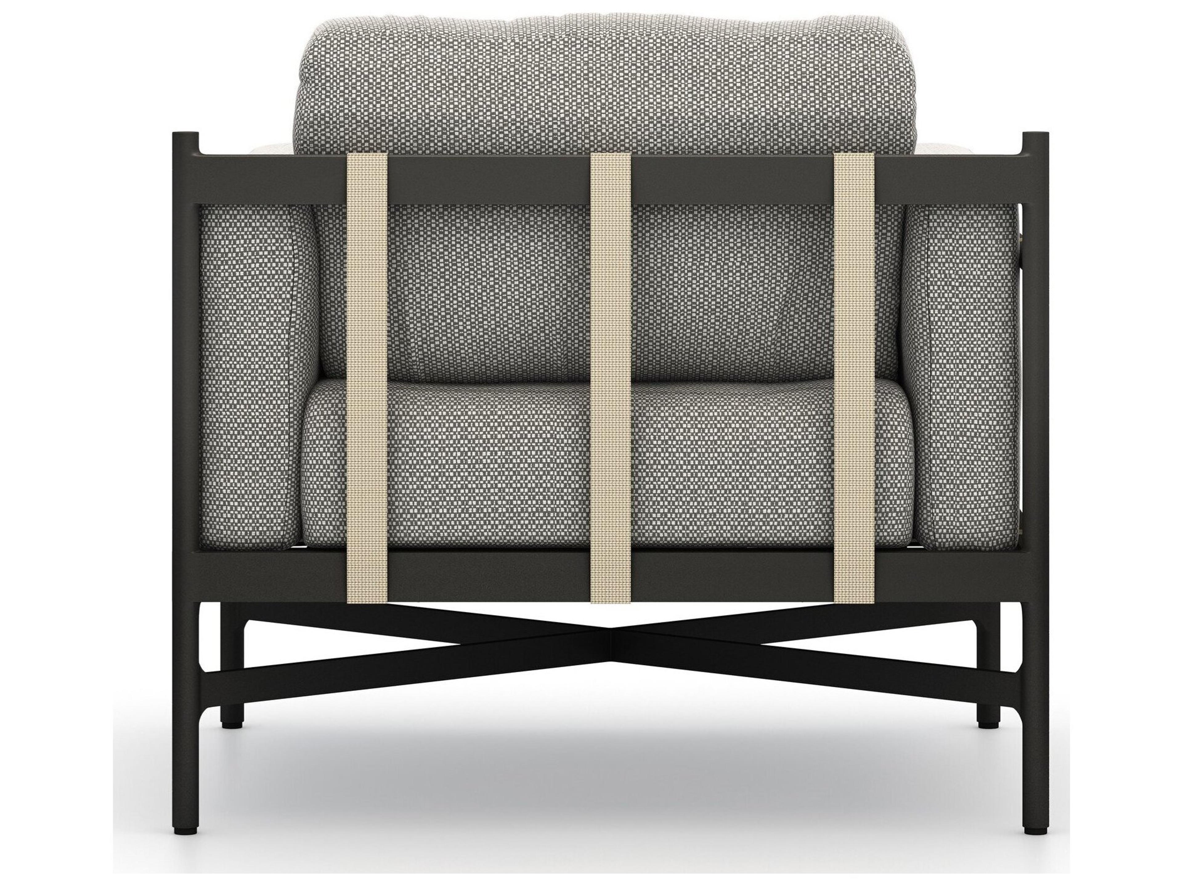 Four Hands Outdoor Solano Hearst  Chair-Faye Ash