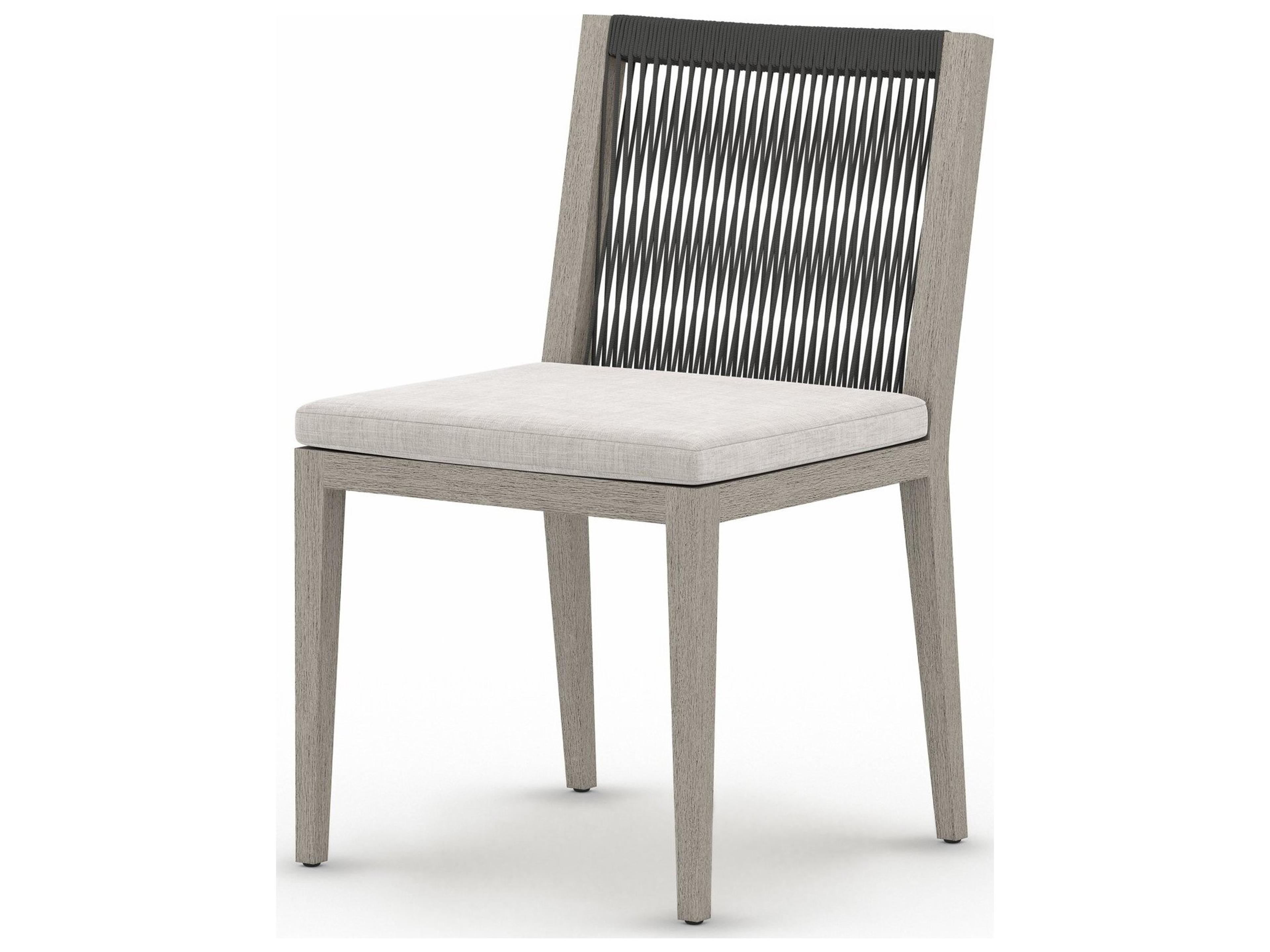 Globetrotter Outdoor Stone Grey / Weathered Dark Rope Dining Chair