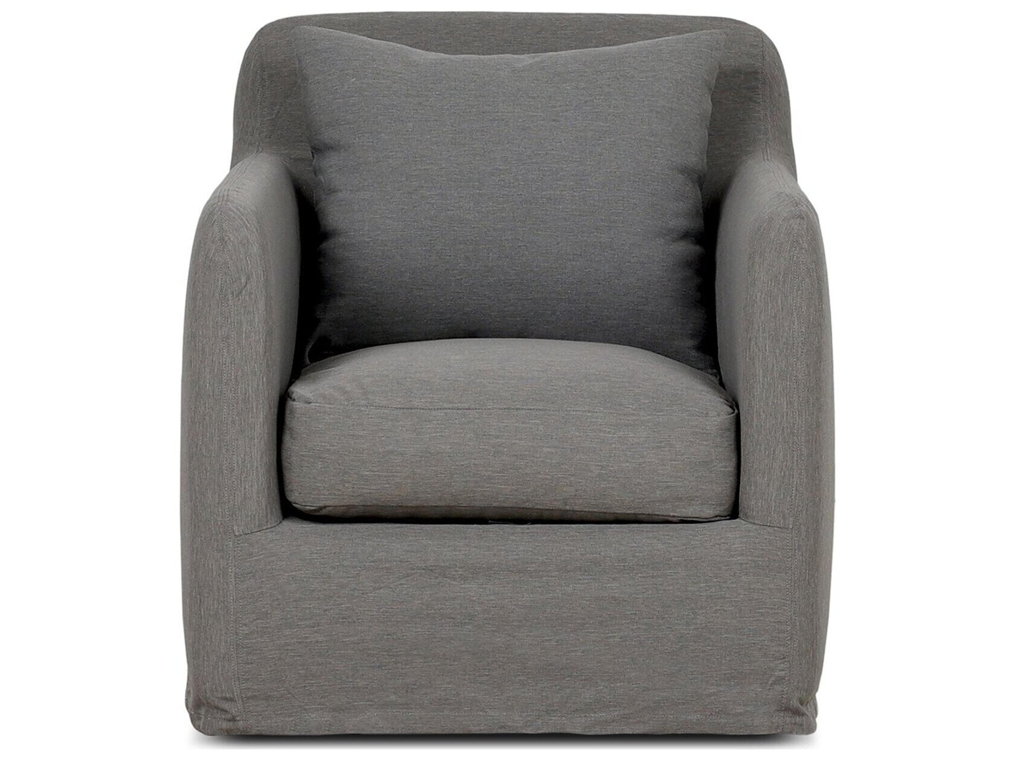 Four Hands Outdoor Solano Charcoal Lounge Chair