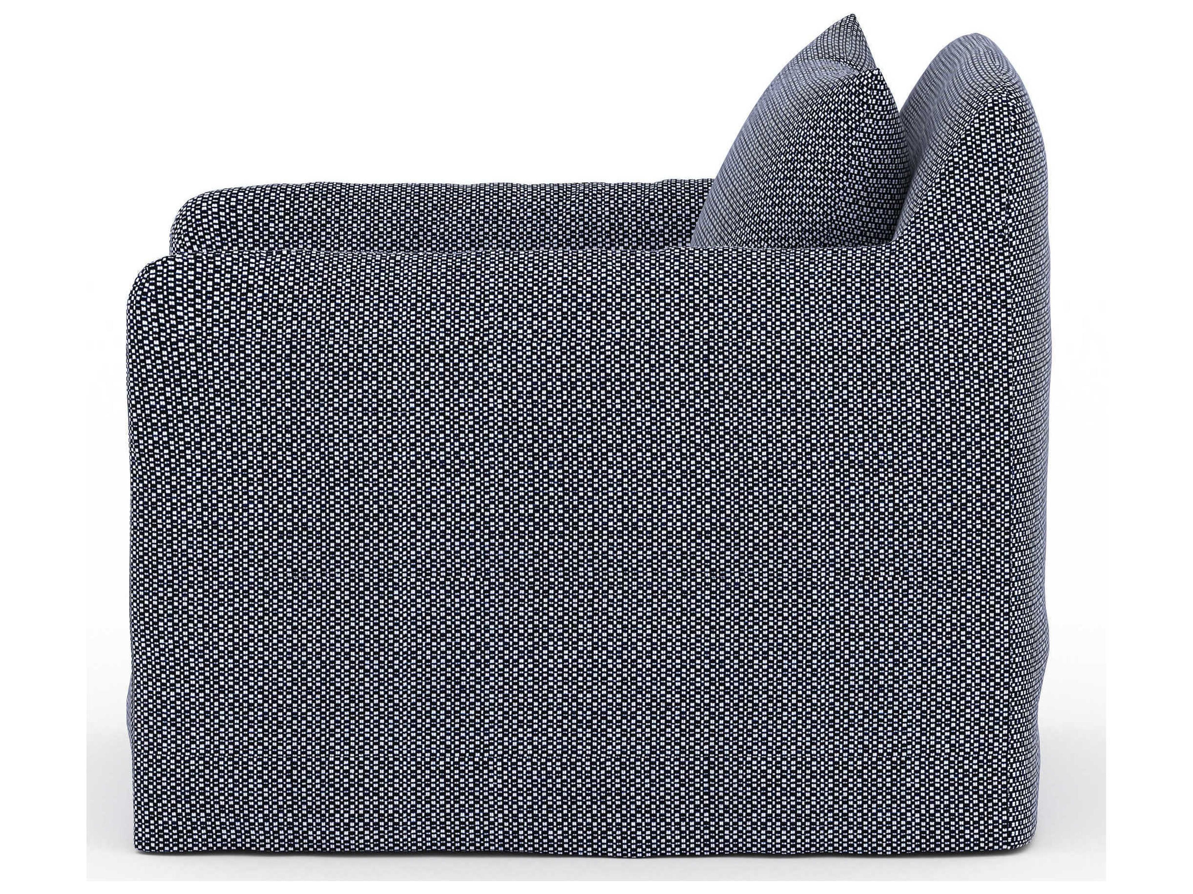 Luxecor Globetrotter Outdoor Faye Navy Lounge Chair