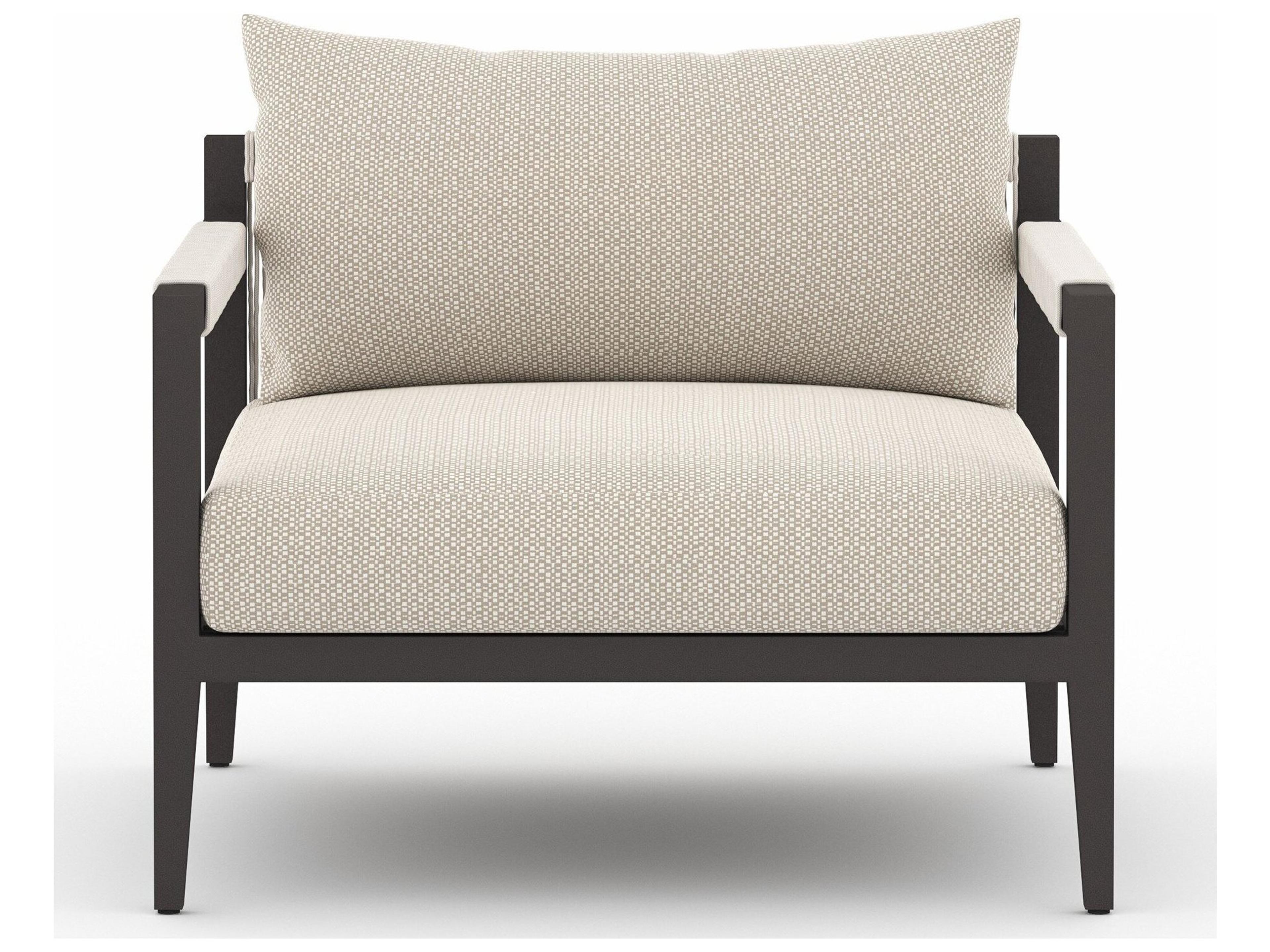 Luxecor Globetrotter Outdoor Faye Sand / Bronze Ivory Rope Lounge Chair