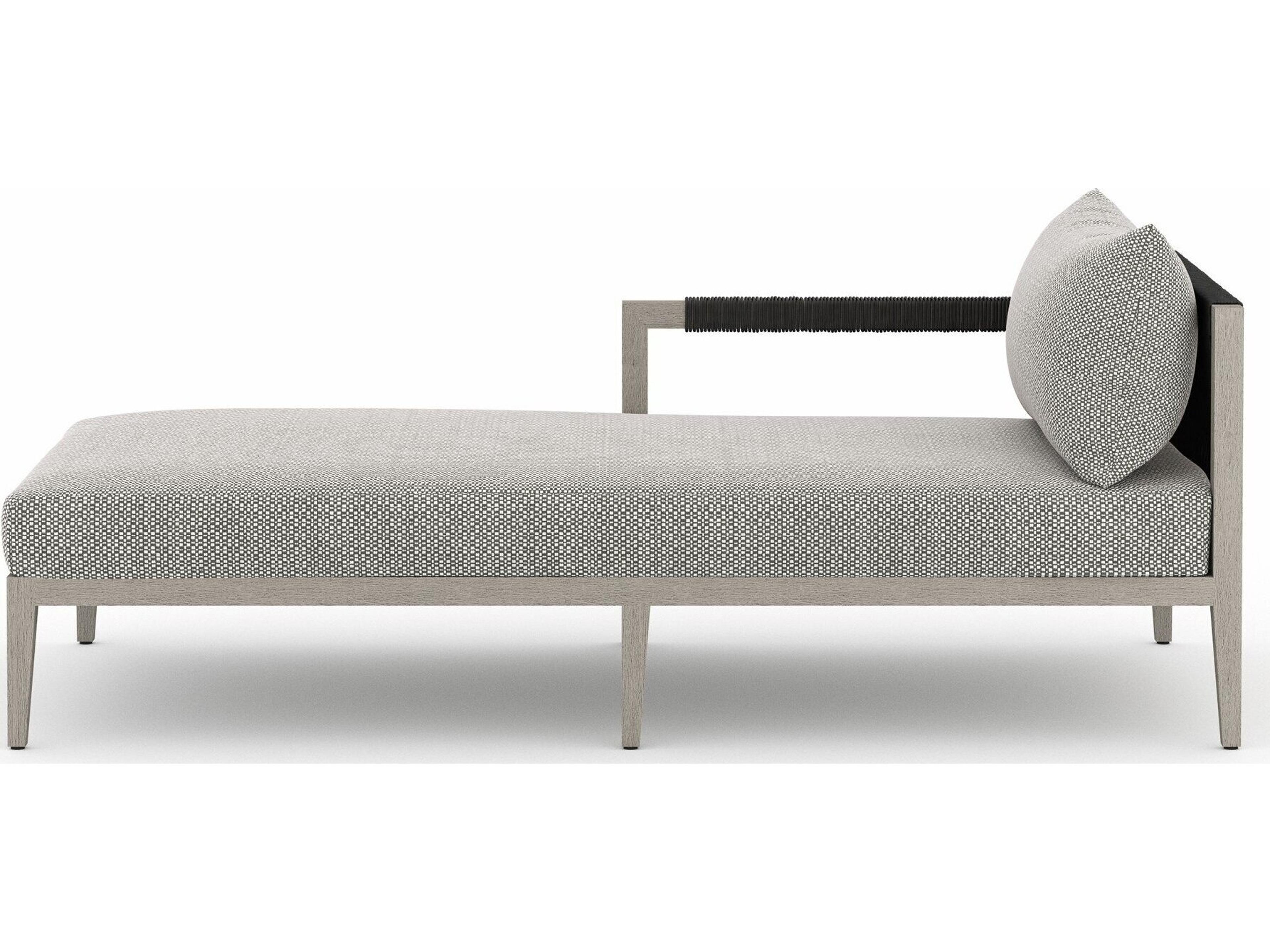 Four Hands Outdoor Solano Kinta  Chaise Lounge-Ntrl-Fsc