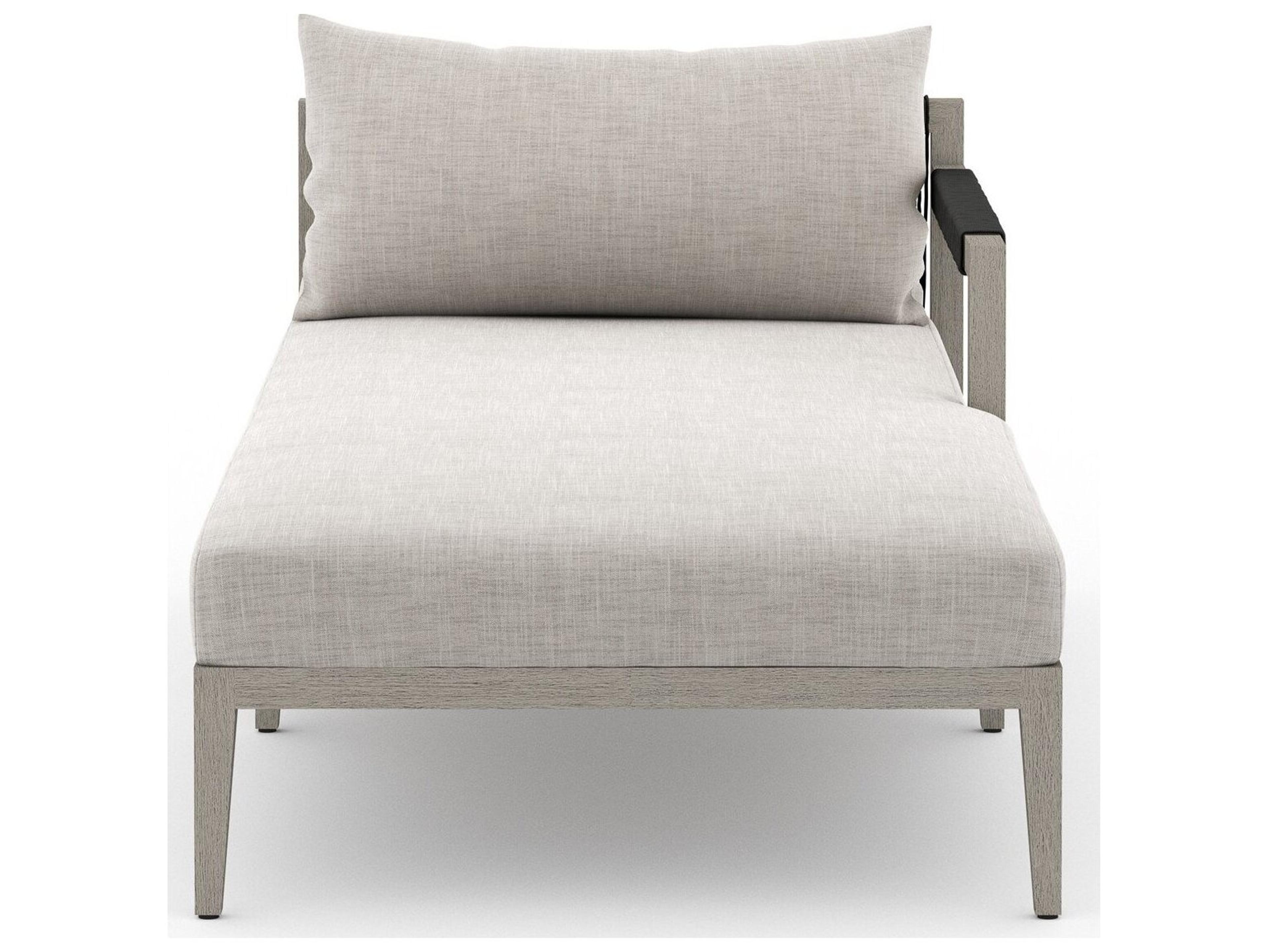 Four Hands Outdoor Solano Sherwood  Dining Chair-Brown/Sand