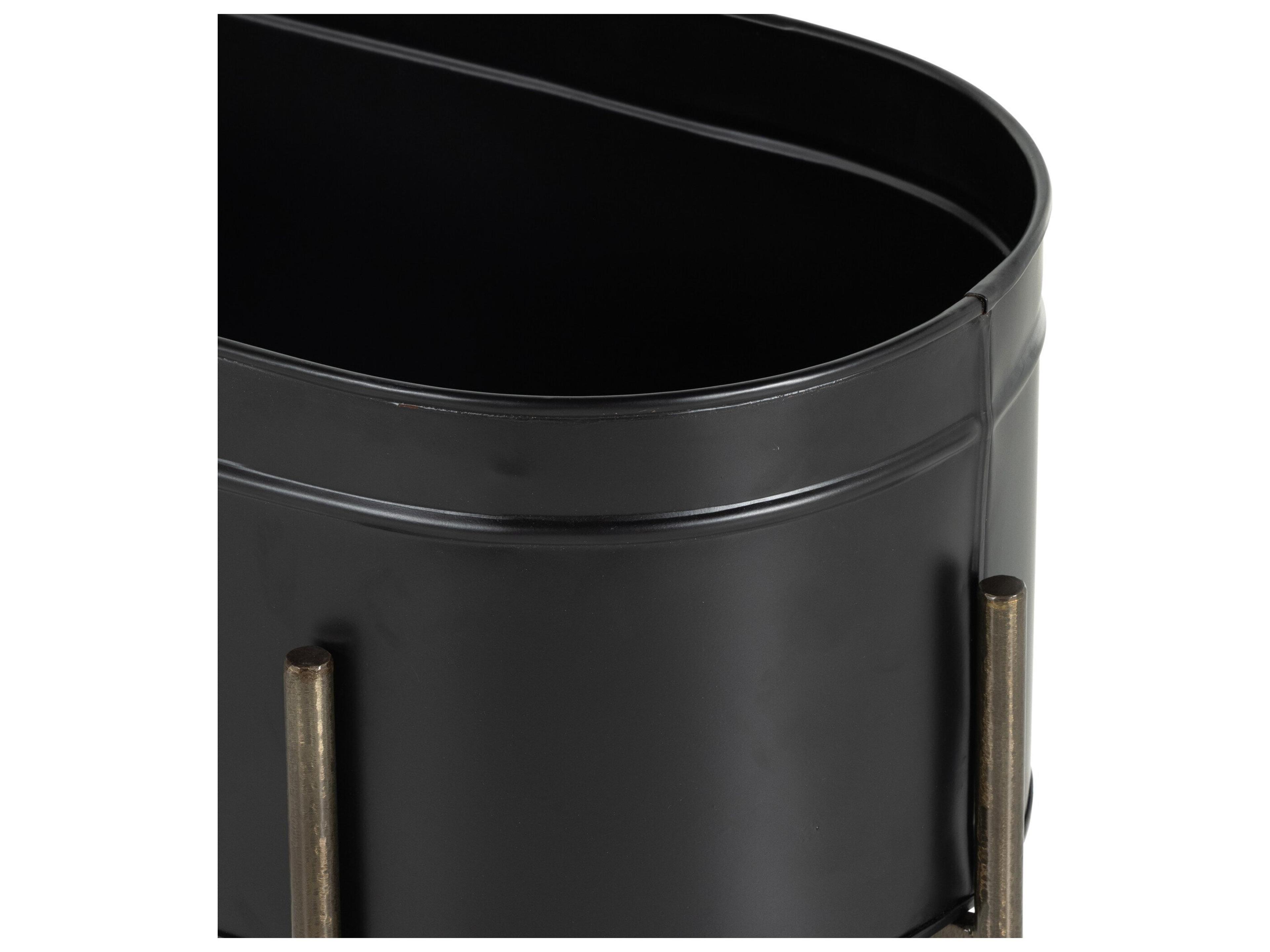 Four Hands Outdoor Marlow Matte Black Planter