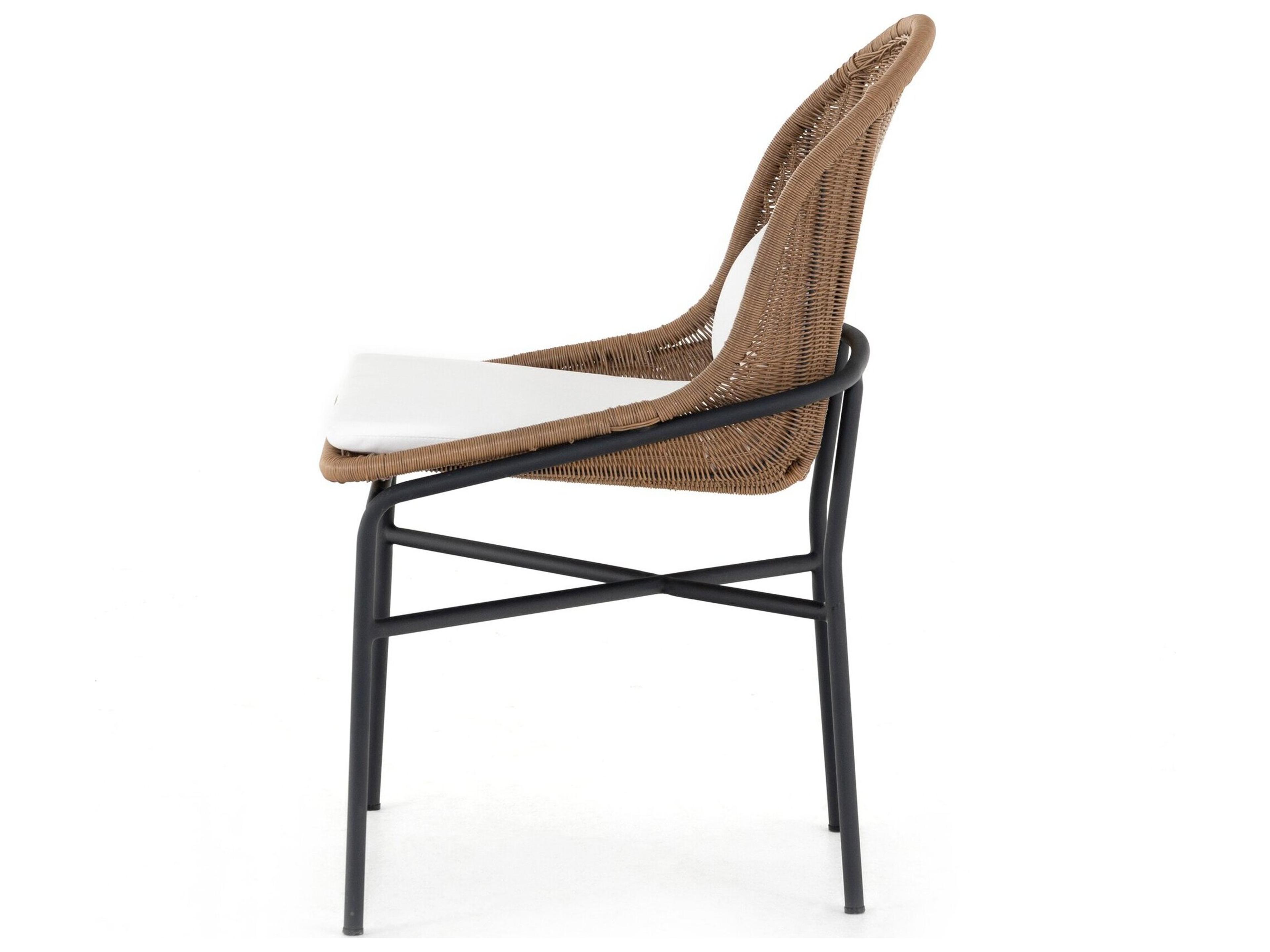 Four Hands Outdoor Solano Sherwood  Laf Chaise Pc-Grey/Ash