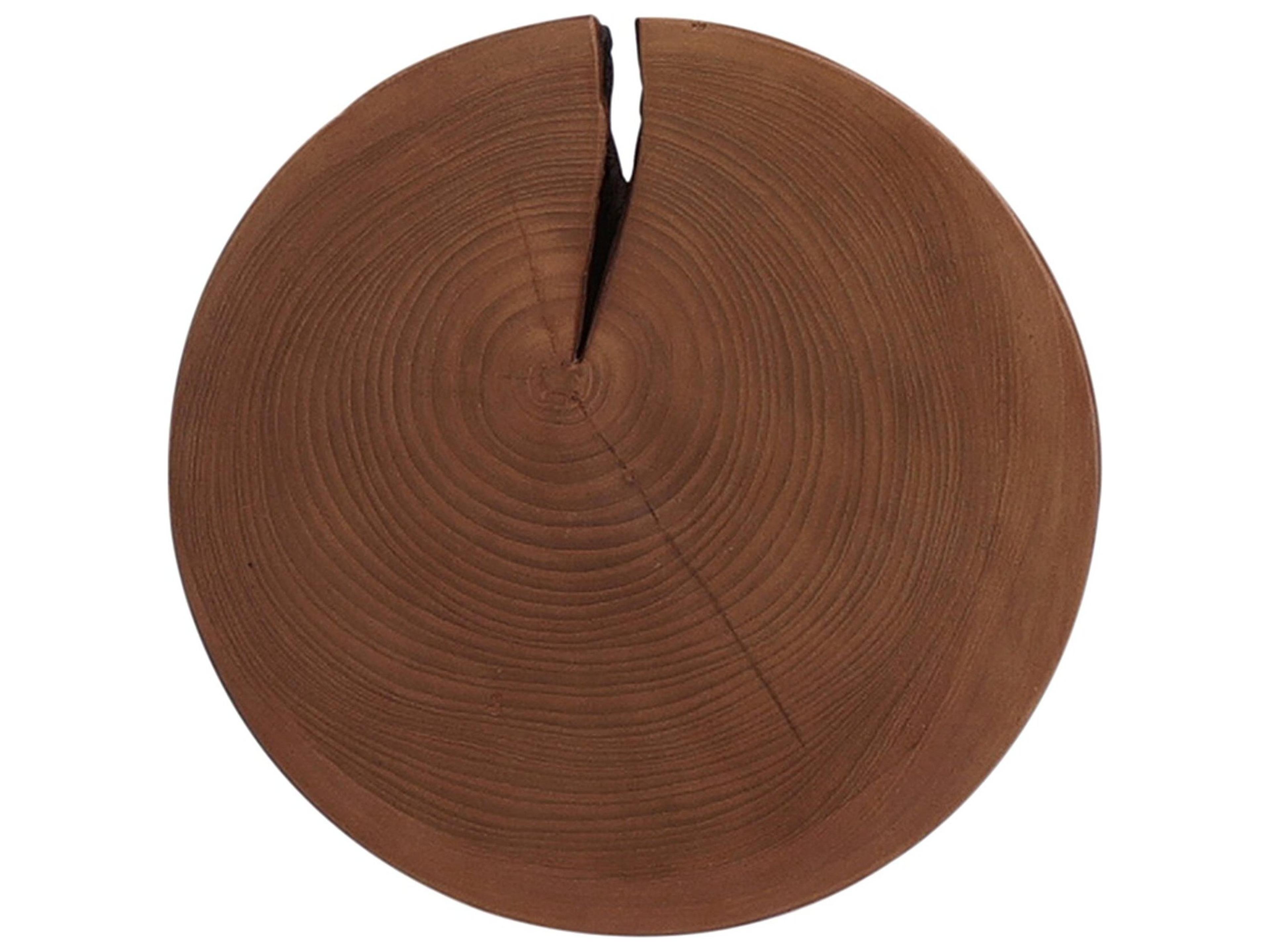 Luxecor Globetrotter Outdoor Natural Teak Round End Table