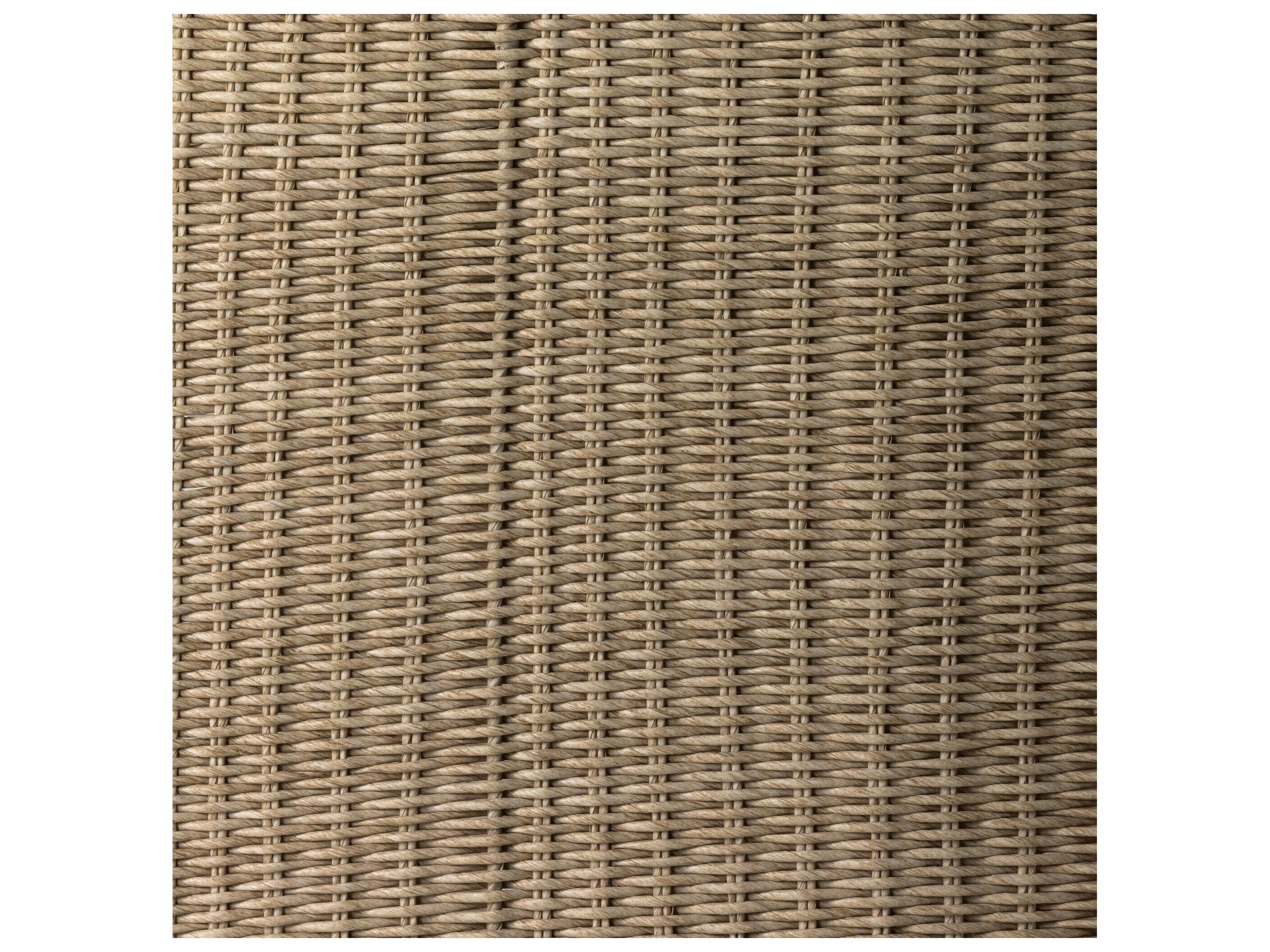 Luxecor Globetrotter Outdoor Vintage White Lounge Chair with Stinson Cushion