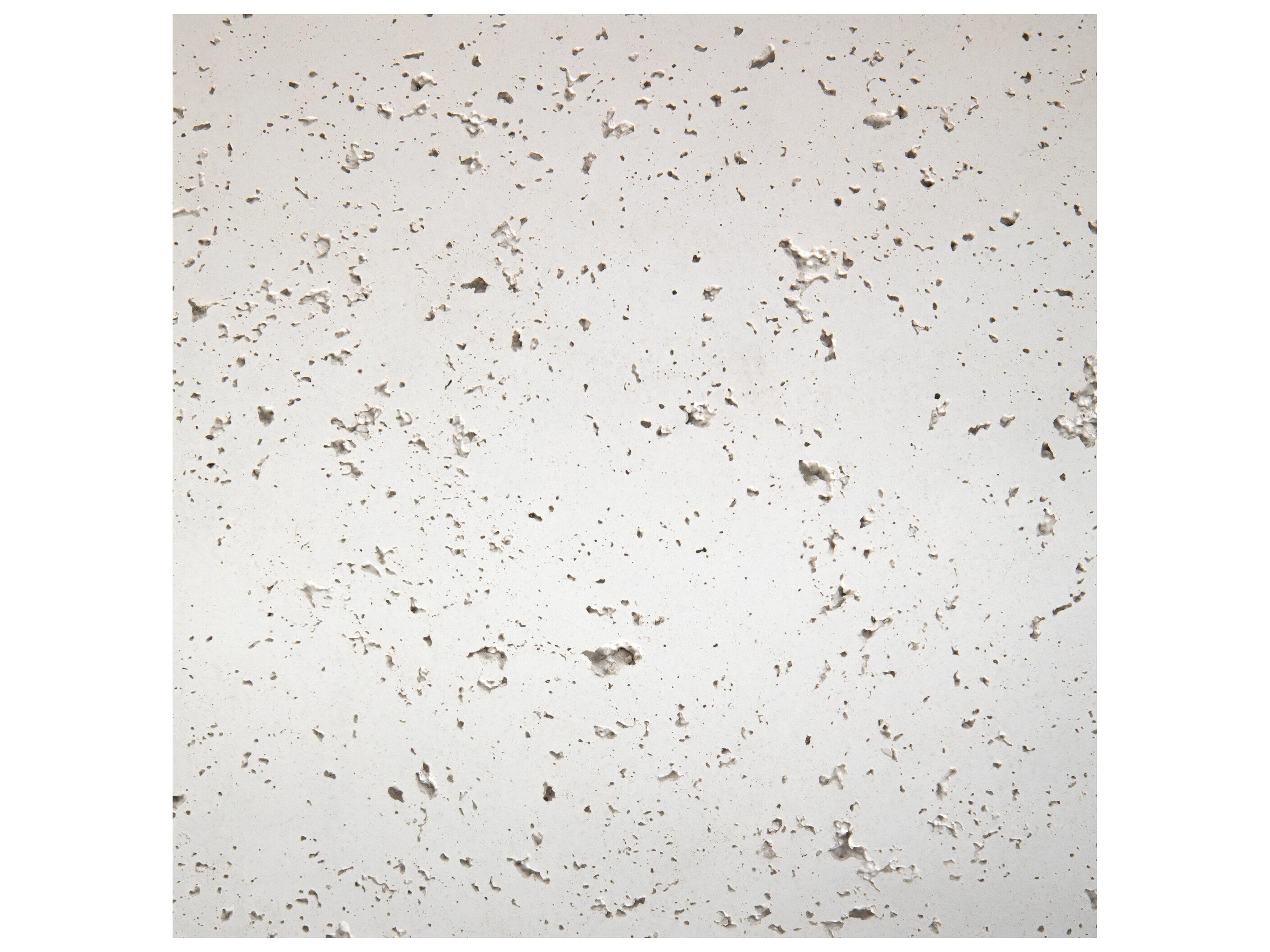 Four Hands Outdoor Constantine Textured White Concrete Round Coffee Table