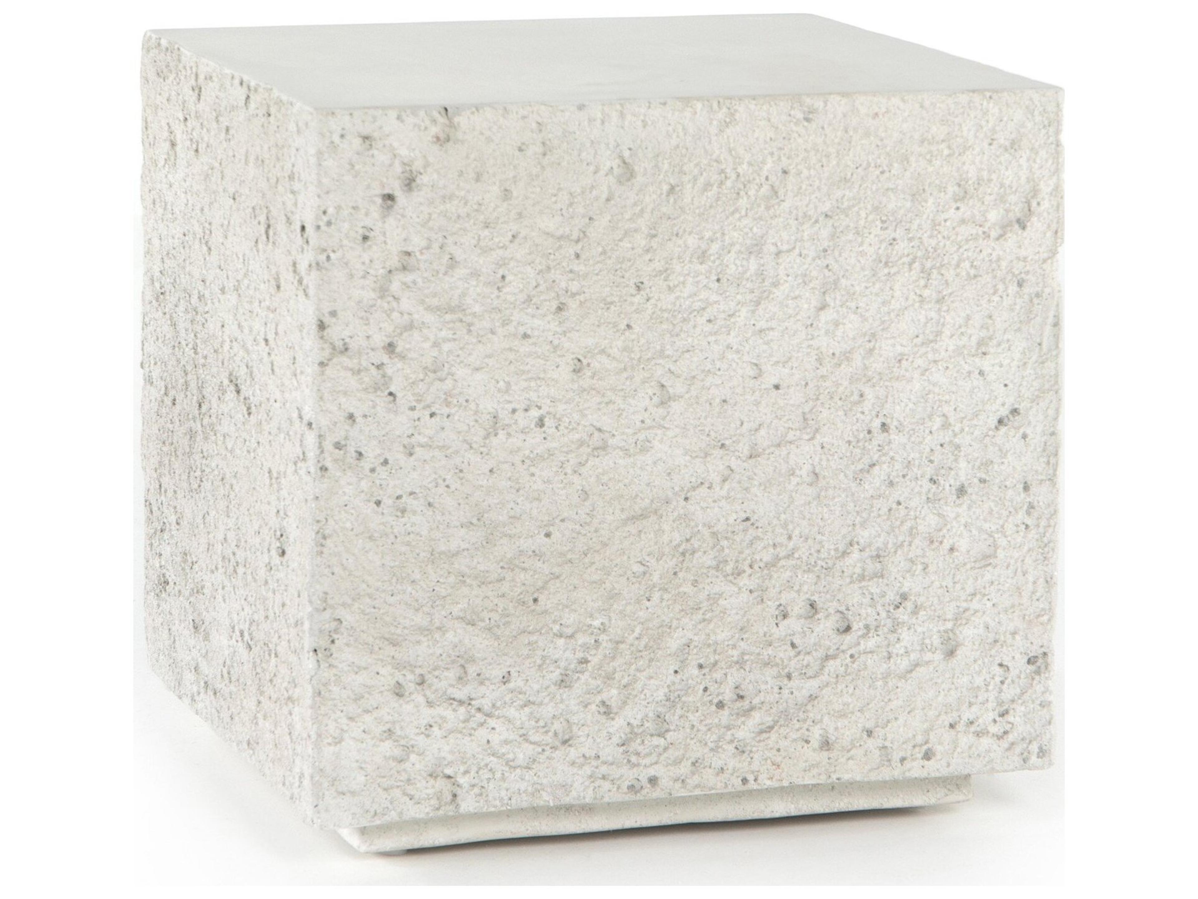Four Hands Outdoor Constantine Koda  End Table-Textured White