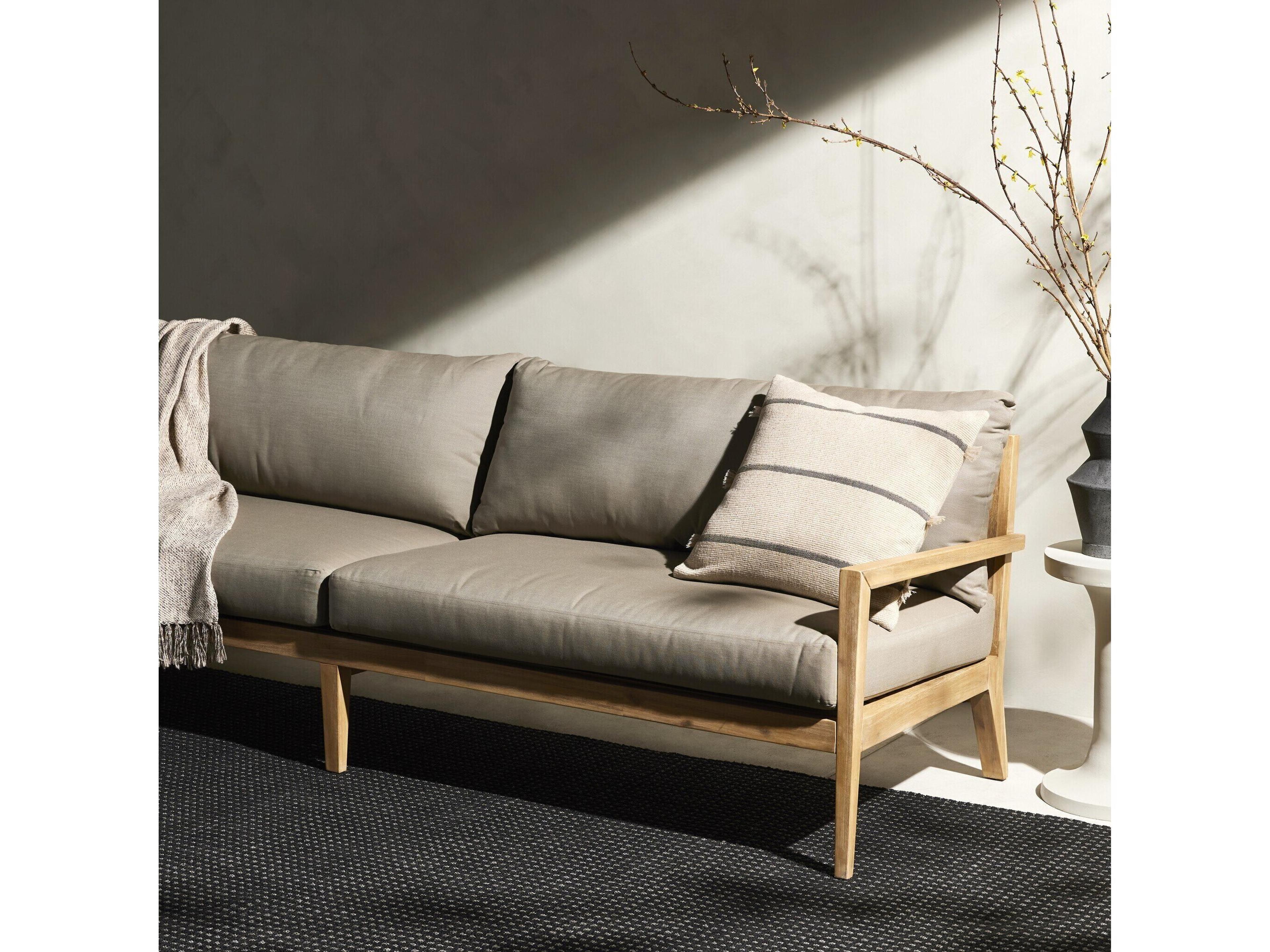 Luxecor Globetrotter Outdoor Royal Taupe Acacia Sofa