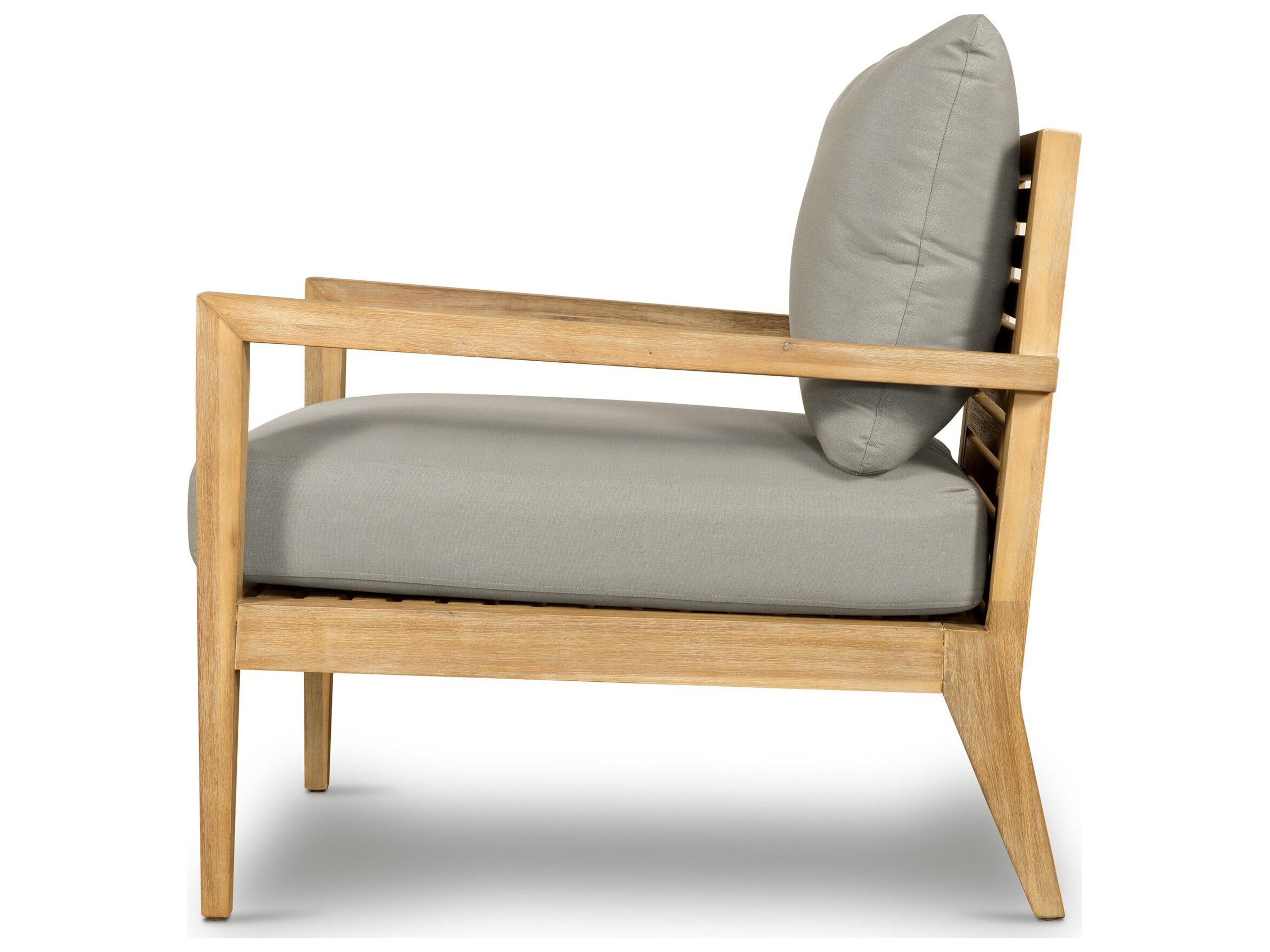 Luxecor Globetrotter Outdoor Royal Taupe / Natural Acacia Lounge Chair