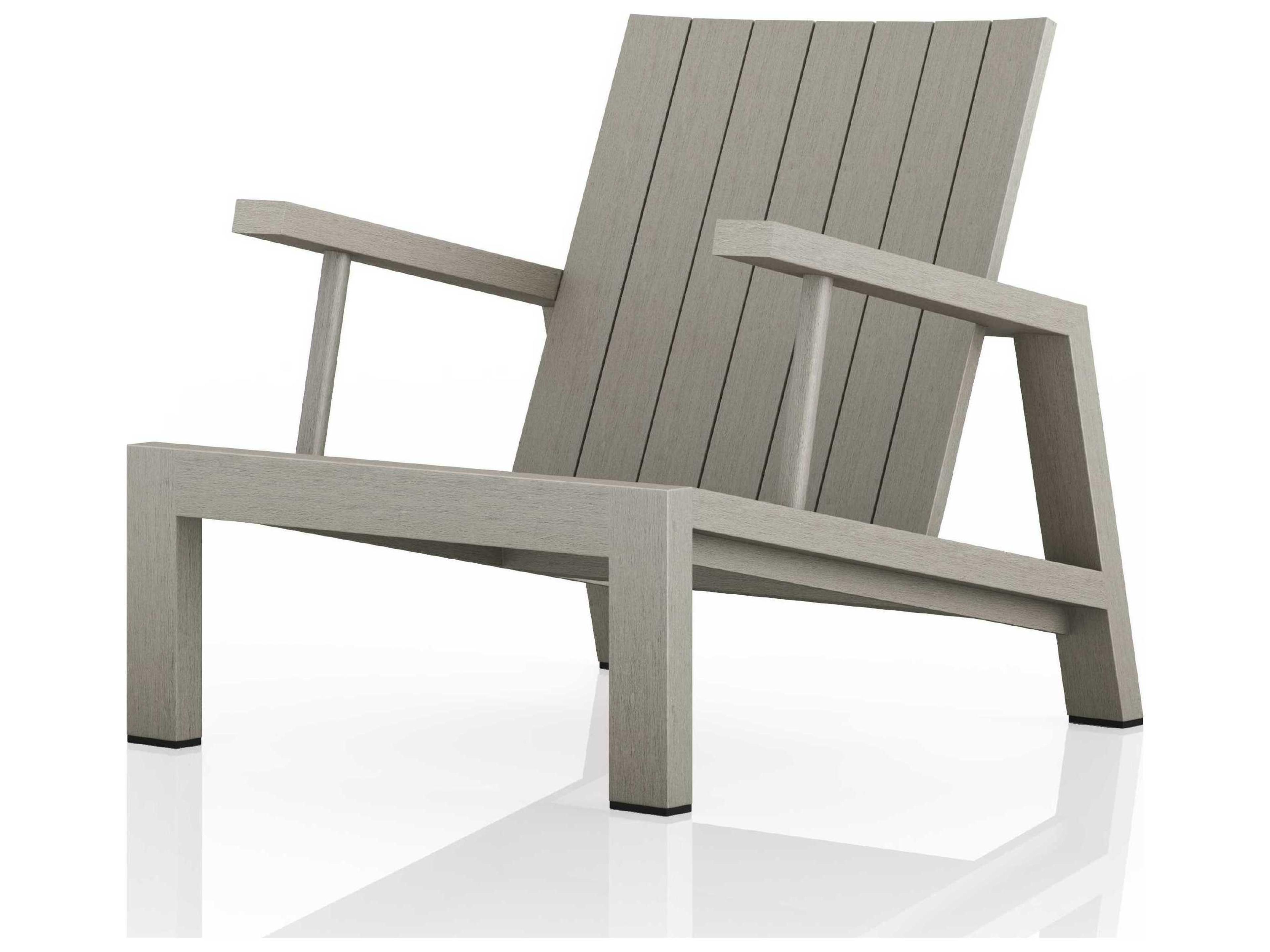 Globetrotter Outdoor Weathered Grey Teak Lounge Chair