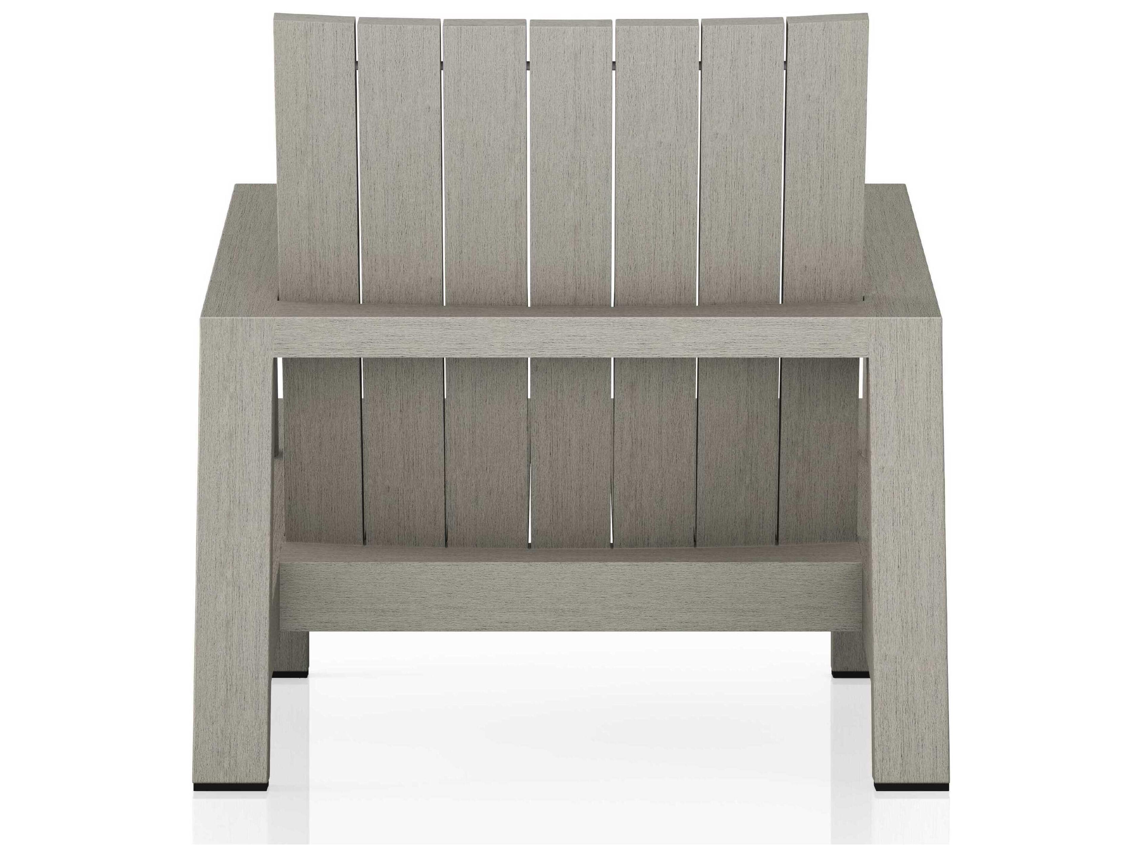 Luxecor Globetrotter Outdoor Weathered Grey Teak Lounge Chair