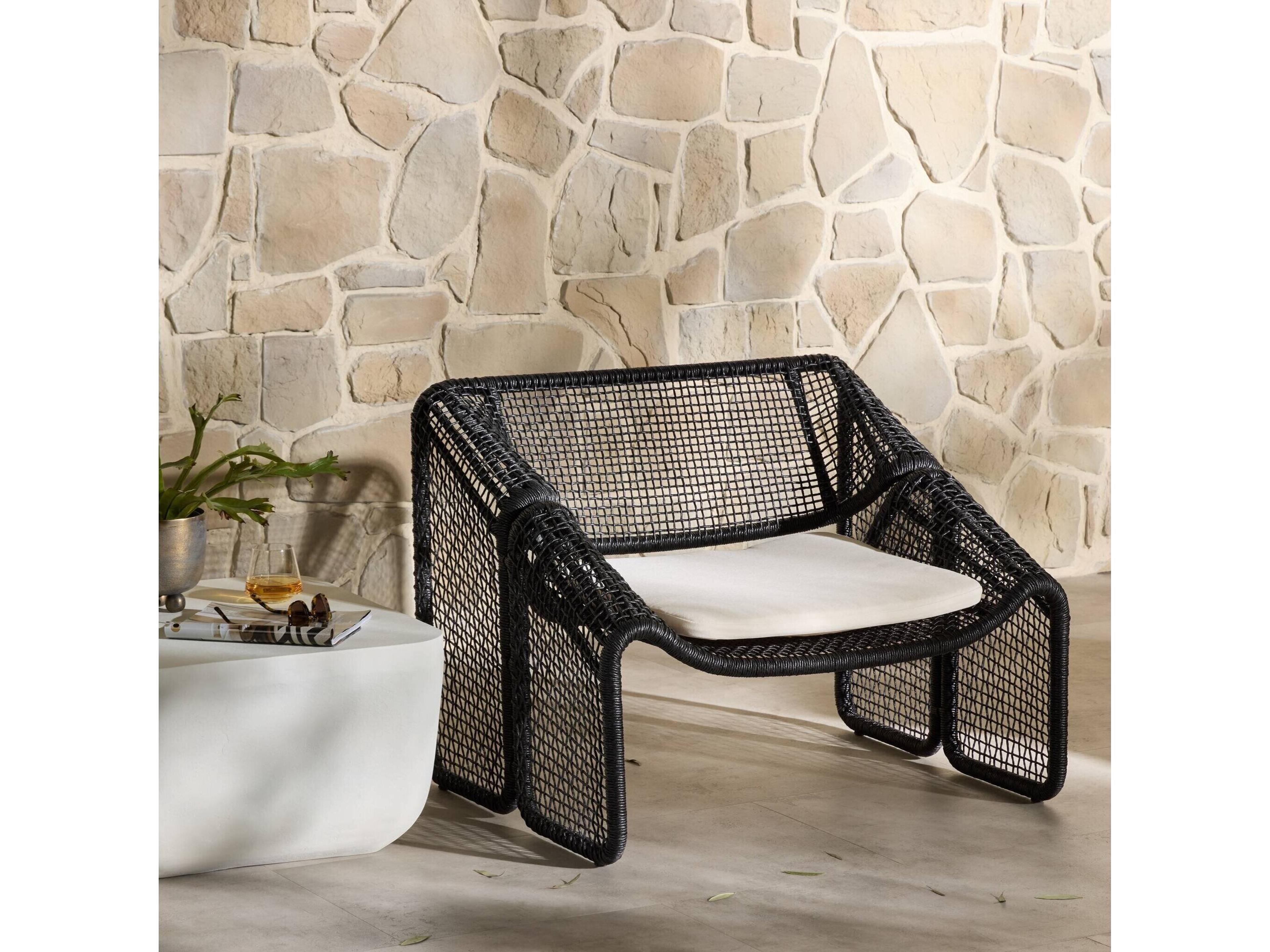 Four Hands Outdoor Solano Aluminum Cushion Lounge Chair