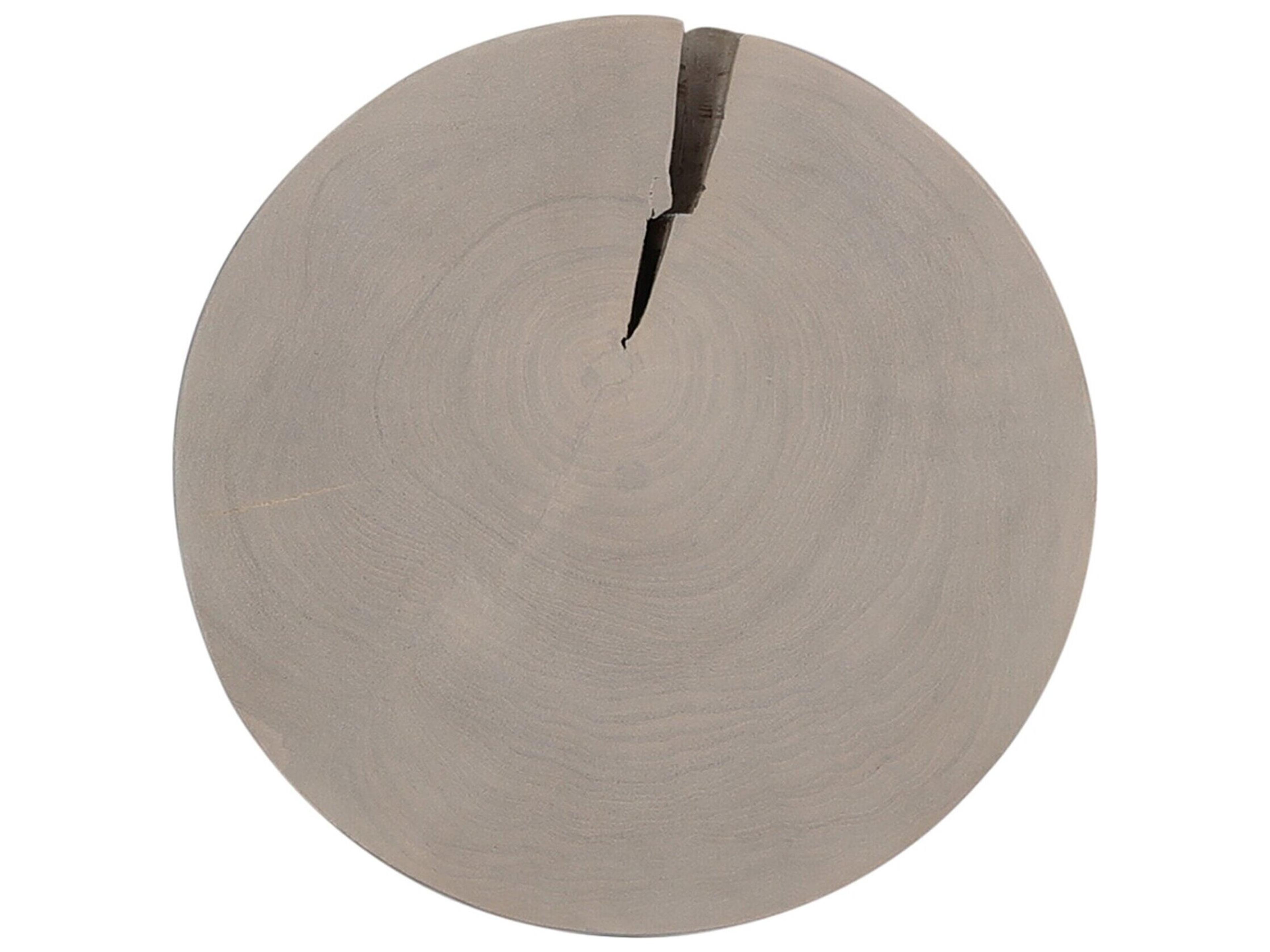 Luxecor Globetrotter Outdoor Teak Round End Table