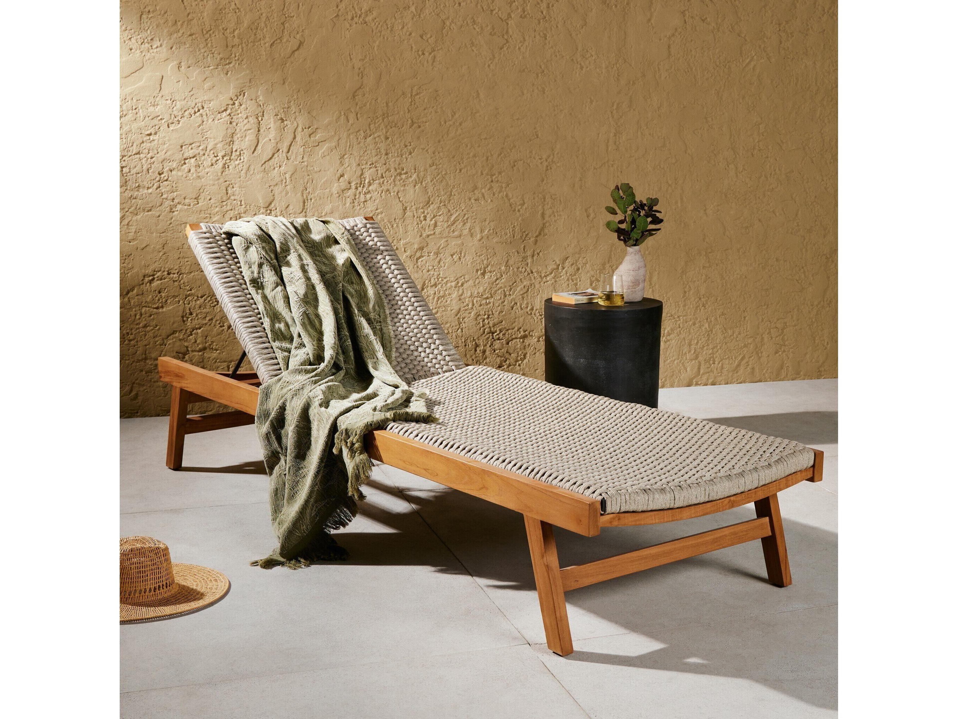 Luxecor Globetrotter Outdoor Rope Chaise Lounge