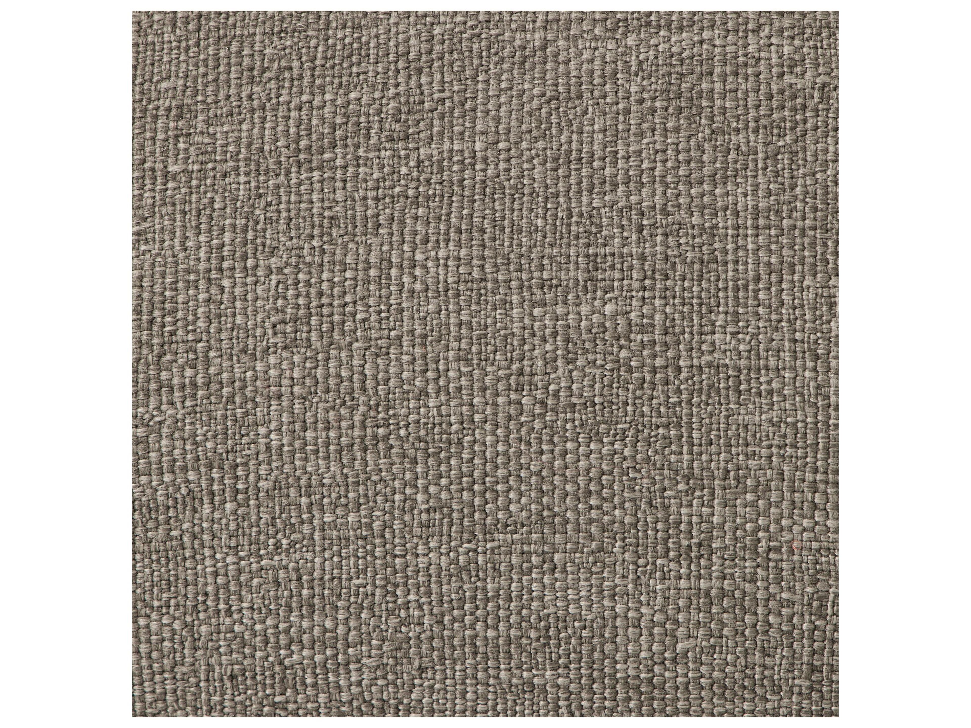 Four Hands Outdoor Solano Natural Teak Armless Lounge Chair with Alessi Fawn Cushion