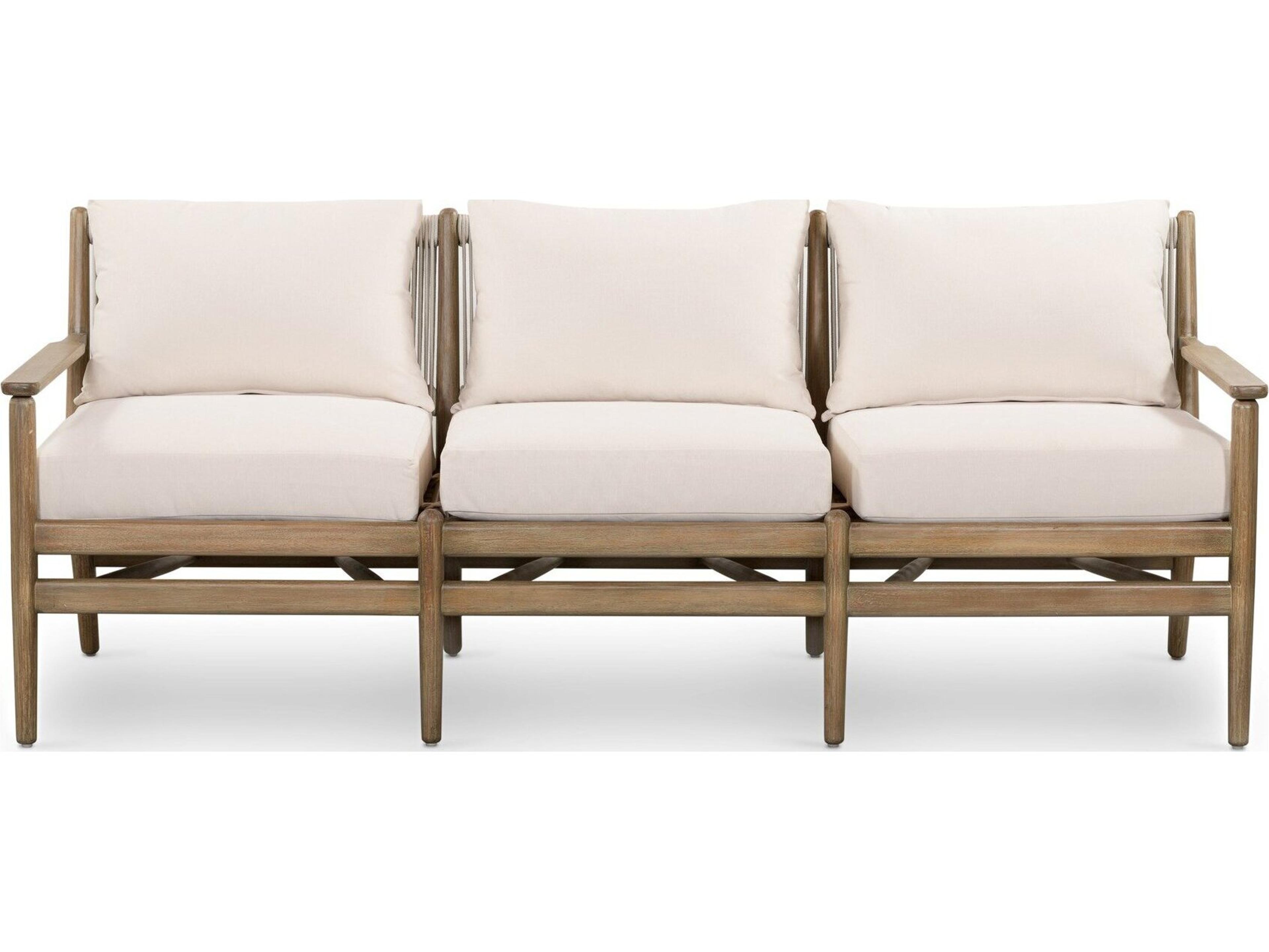 Four Hands Outdoor Solano Delano  Chaise - Ivory Rope
