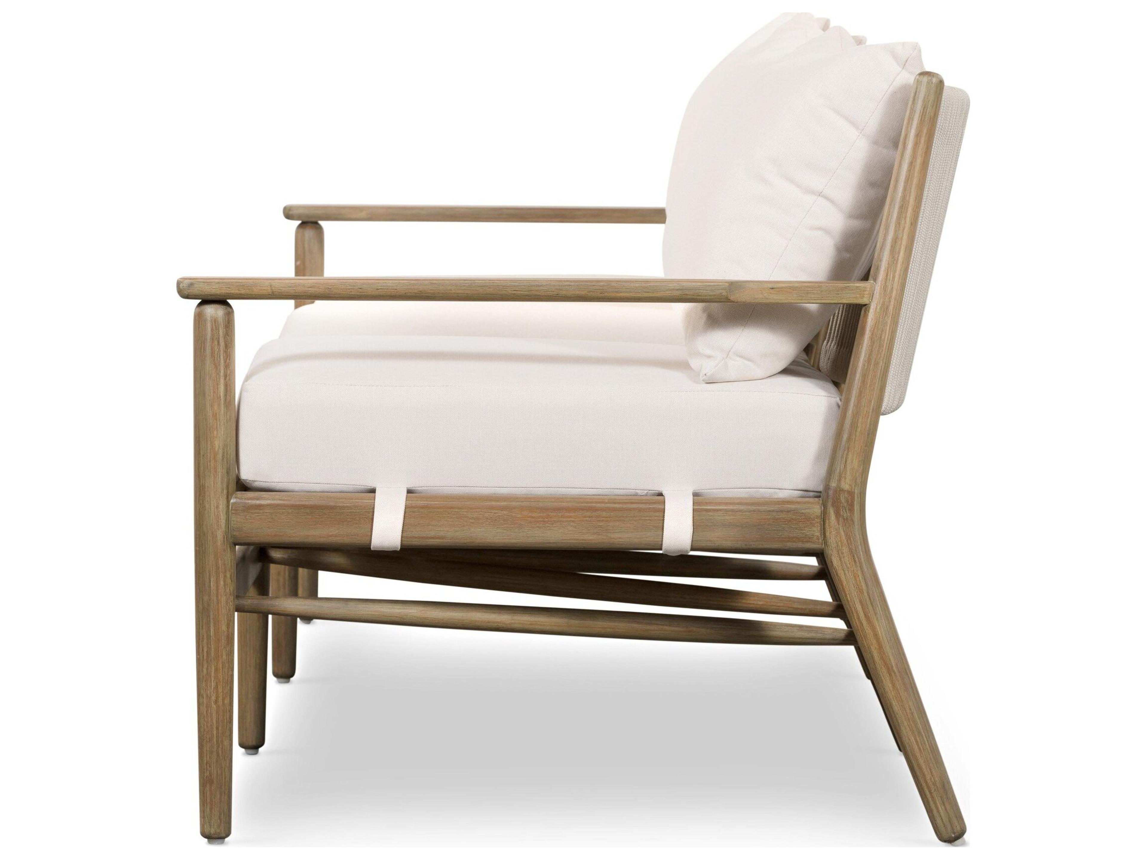Four Hands Outdoor Solano Delano  Chaise - Ivory Rope