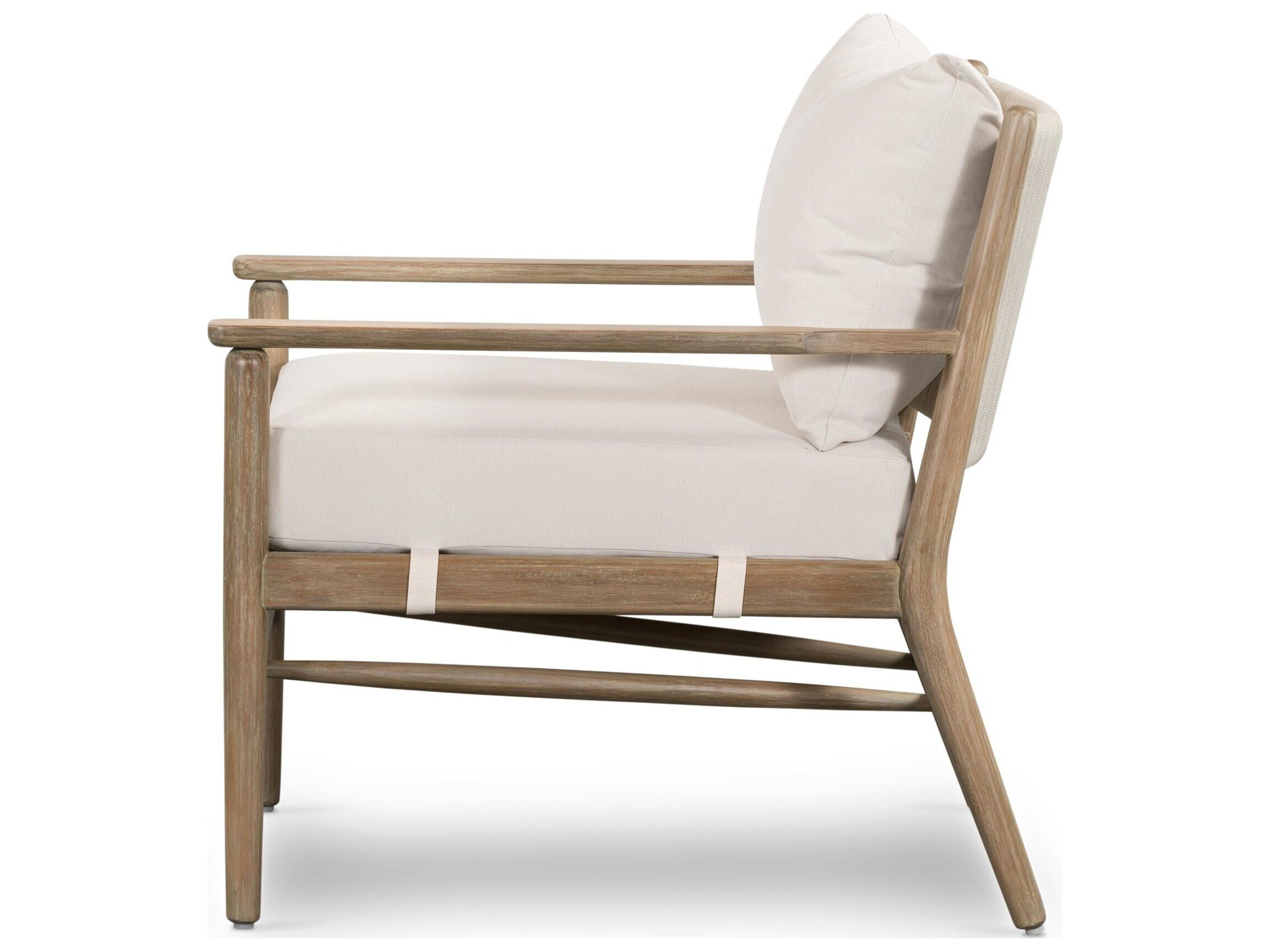 Luxecor Globetrotter Outdoor Natural Rope / Lakin Oat Eucalyptus Lounge Chair