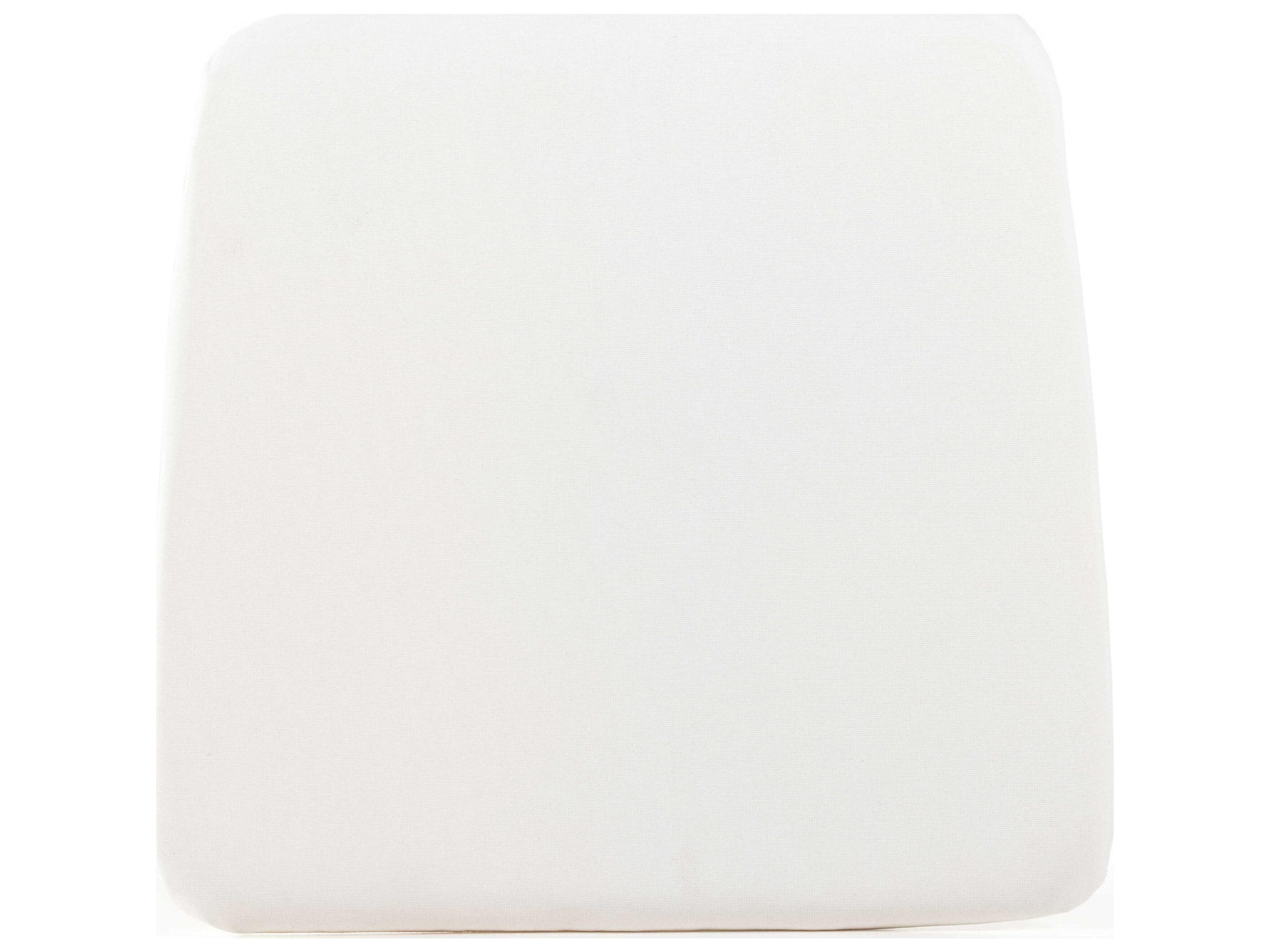 Globetrotter Outdoor Stinson White Chair Seat Replacement Cushion