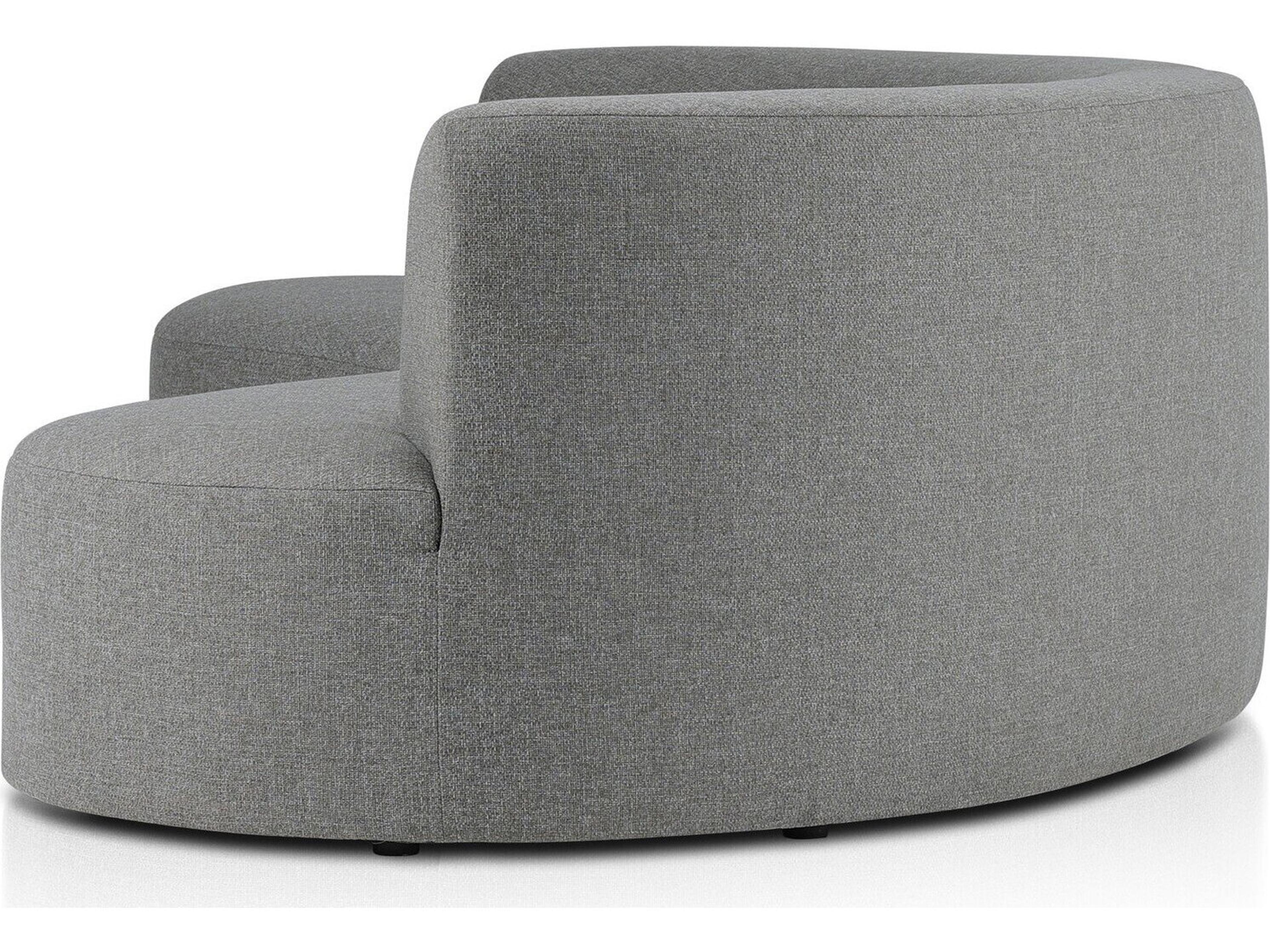 Four Hands Outdoor Solano Hayes Smoke Fabric Cushion Sofa