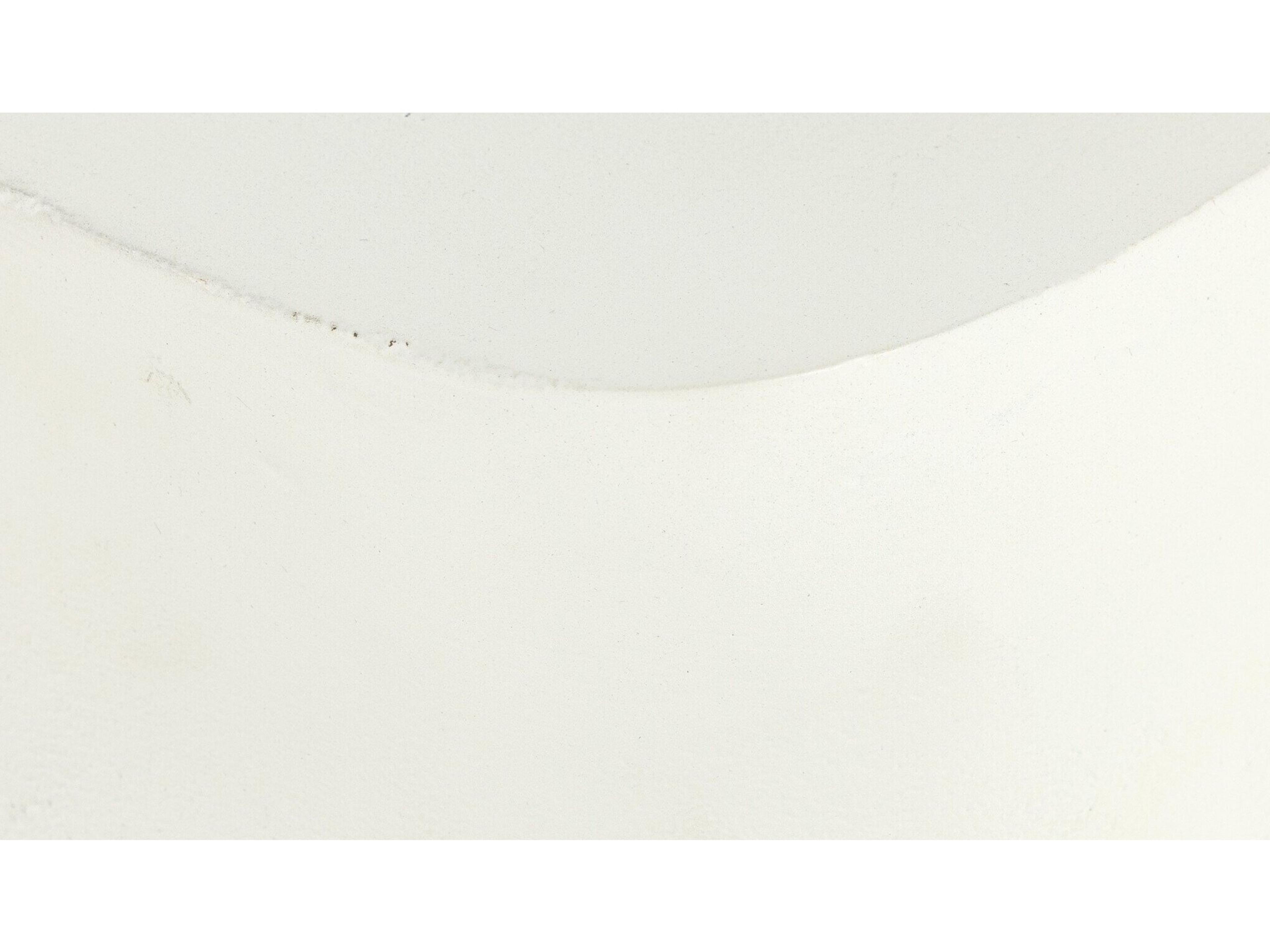 Luxecor Globetrotter Outdoor Matte White Cast Aluminum Square End Table