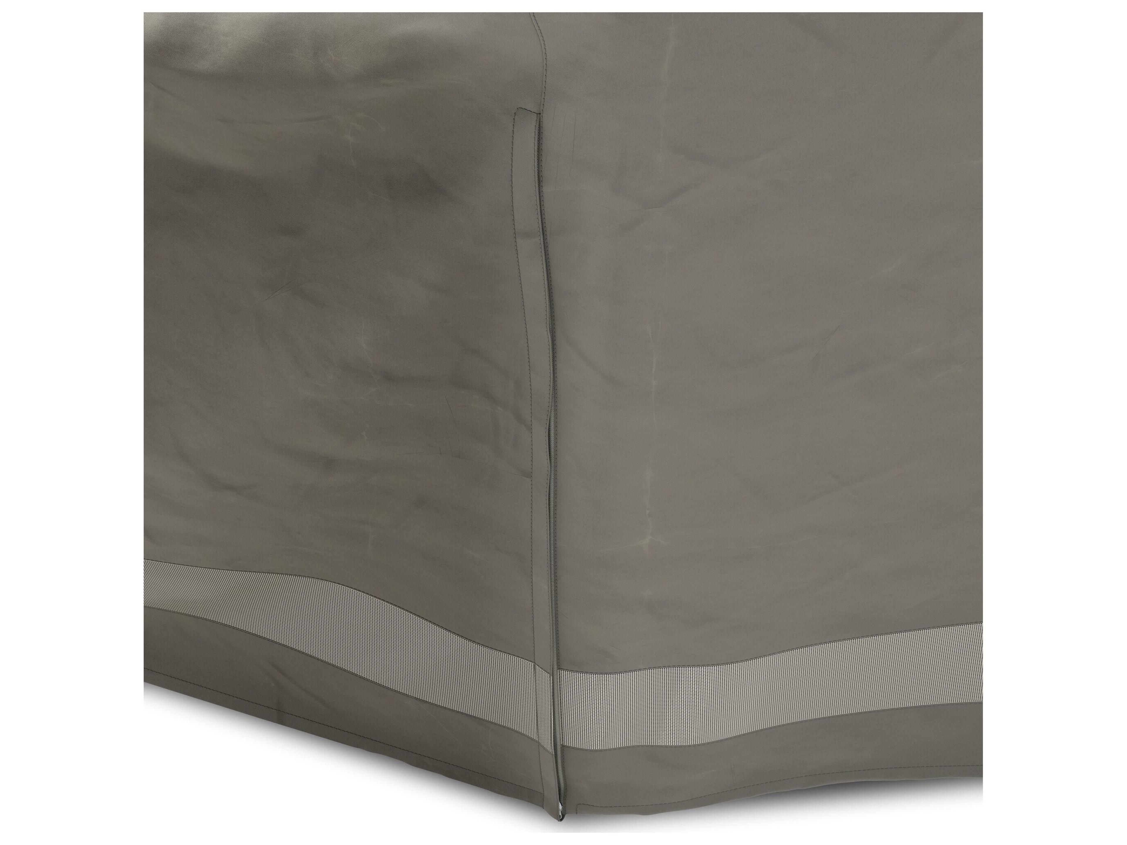 Four Hands Outdoor Solano Baron Grey Mesh Patio Covers