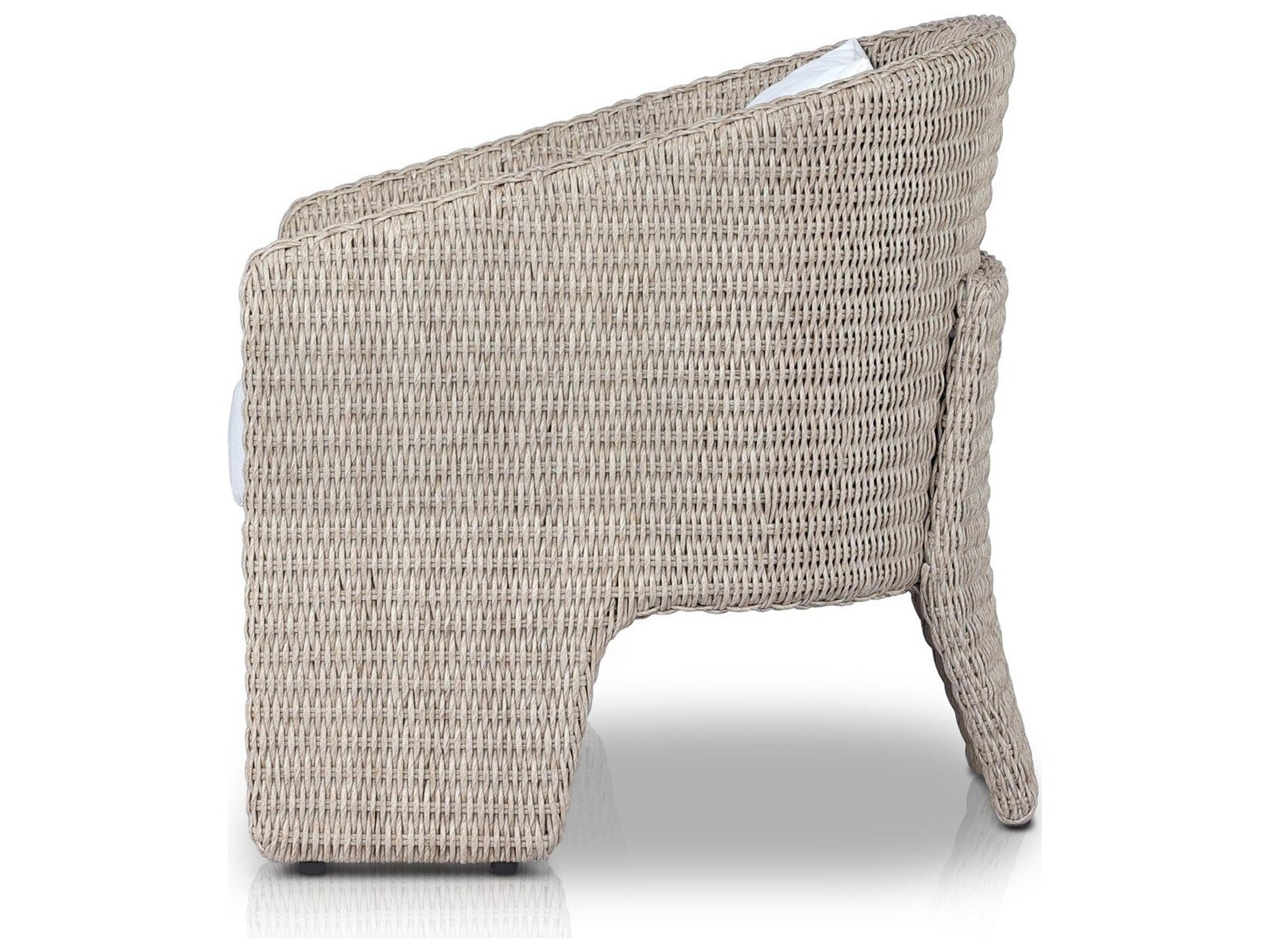 Four Hands Outdoor Marlow Basil Square  End Table-Aged Grey