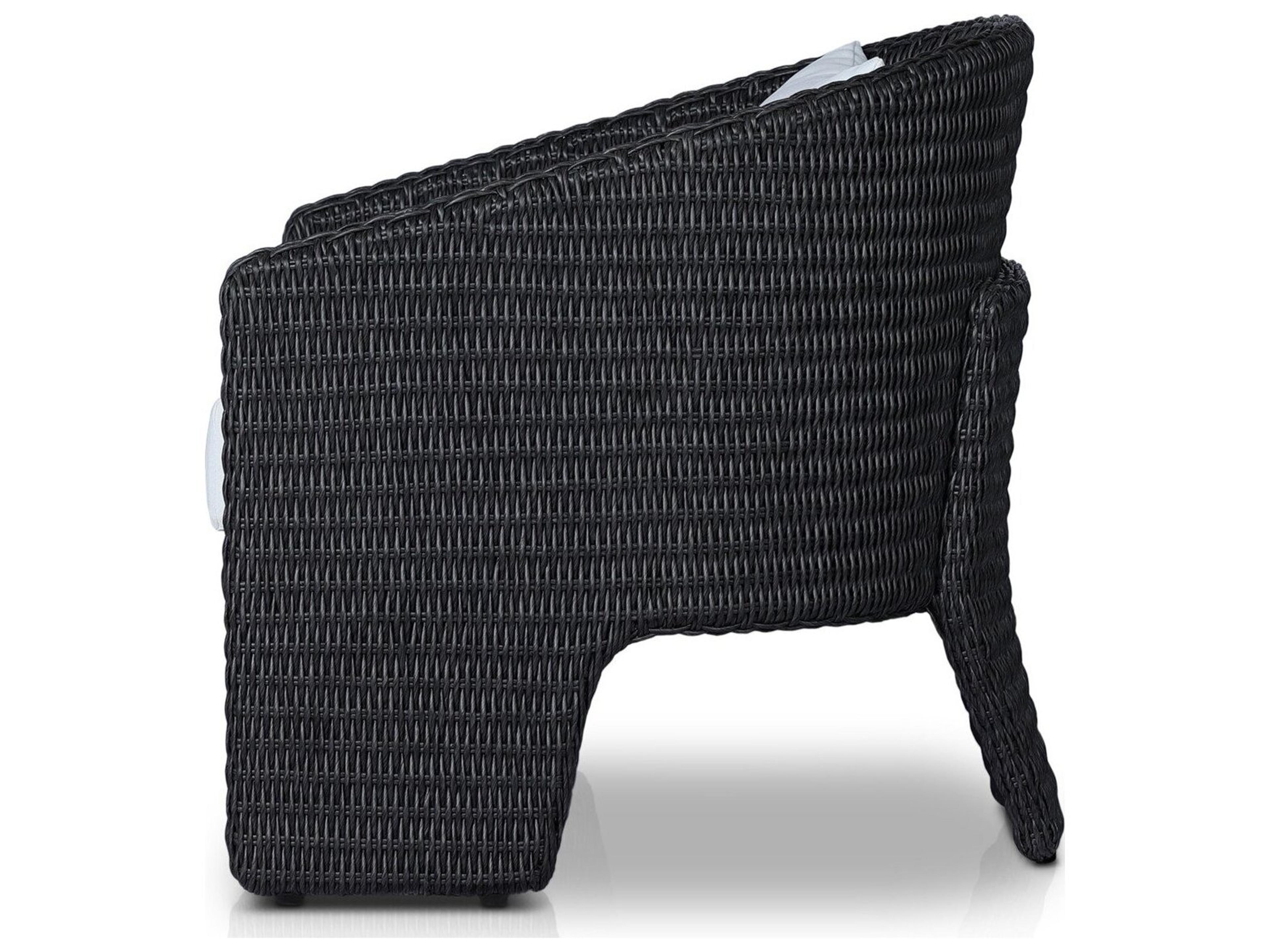 Four Hands Outdoor Grass Roots Bandera  Woven Dining Chair - Stinson White