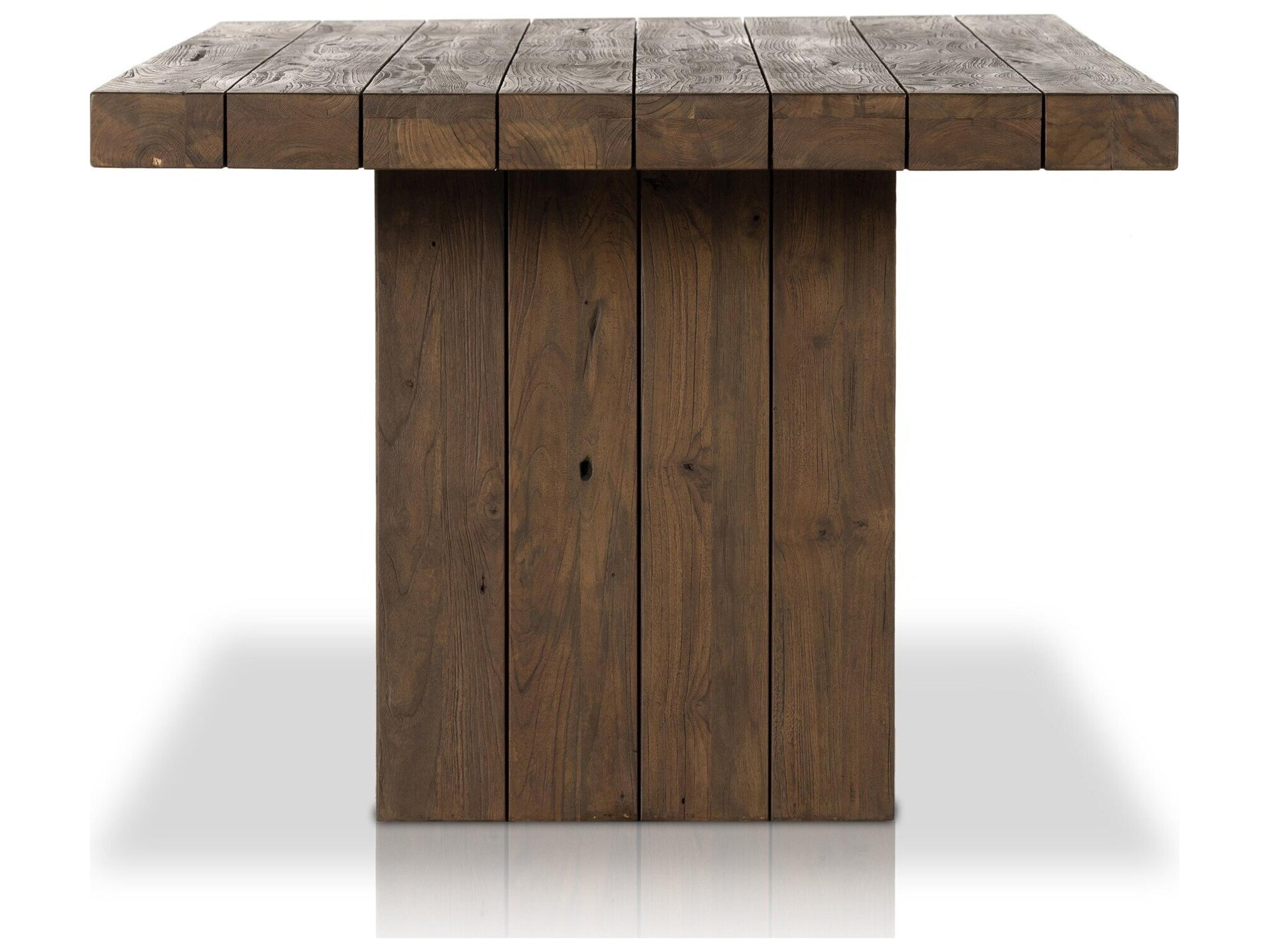 Globetrotter Outdoor Heritage Brown Rectangular Dining Table