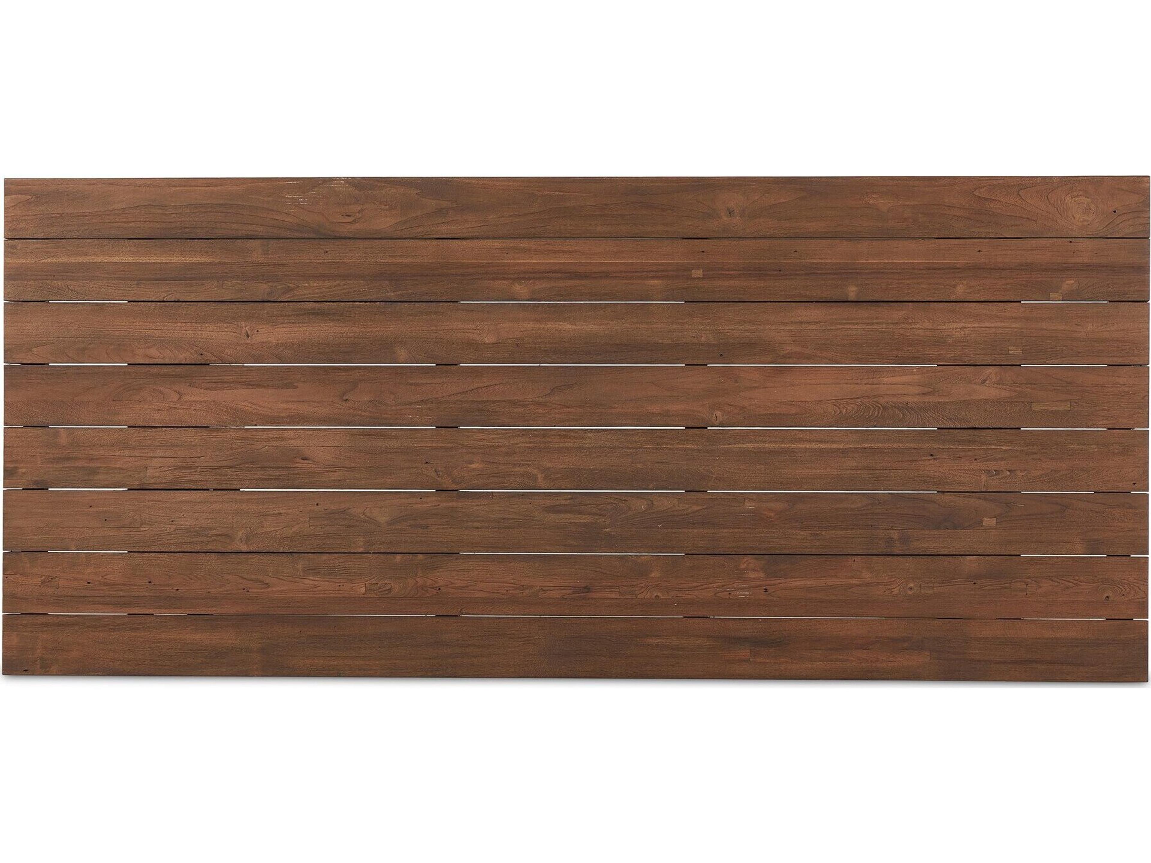 Luxecor Globetrotter Outdoor Heritage Brown Rectangular Dining Table