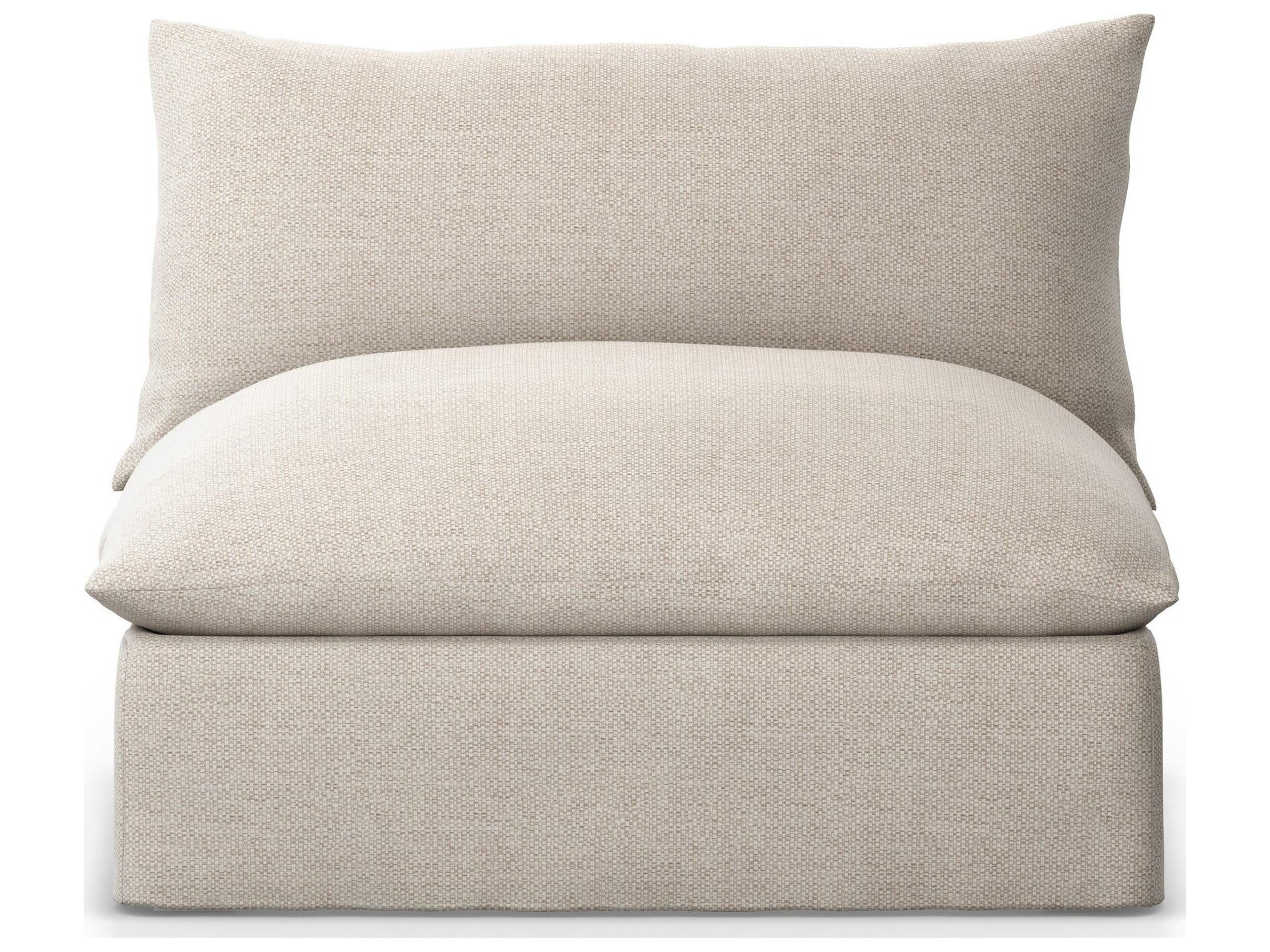 Four Hands Outdoor Solano Grant Fabric Cushion Swivel Lounge Chair in Faye Sand