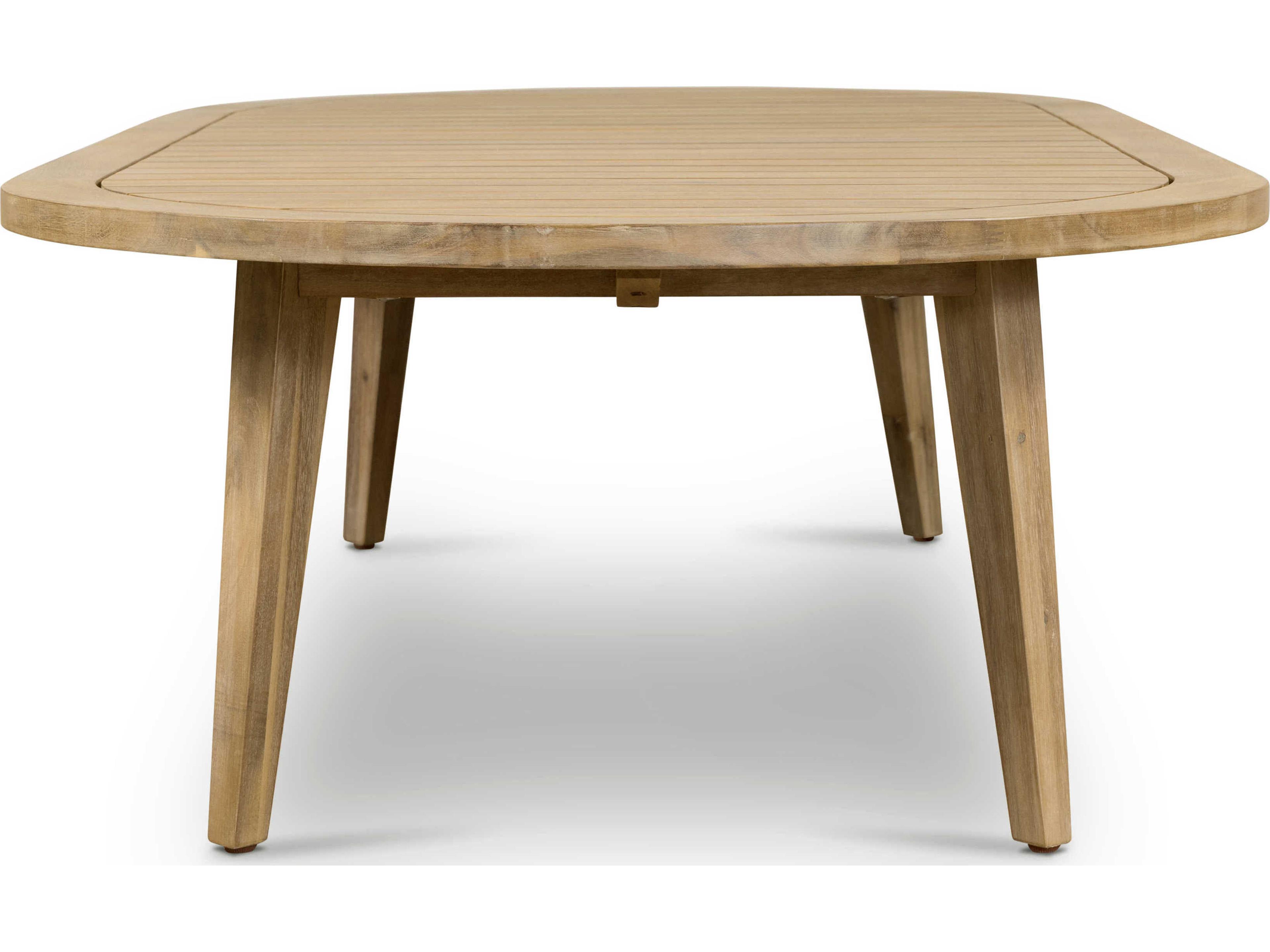 Luxecor Globetrotter Outdoor Natural Acacia Oval Coffee Table