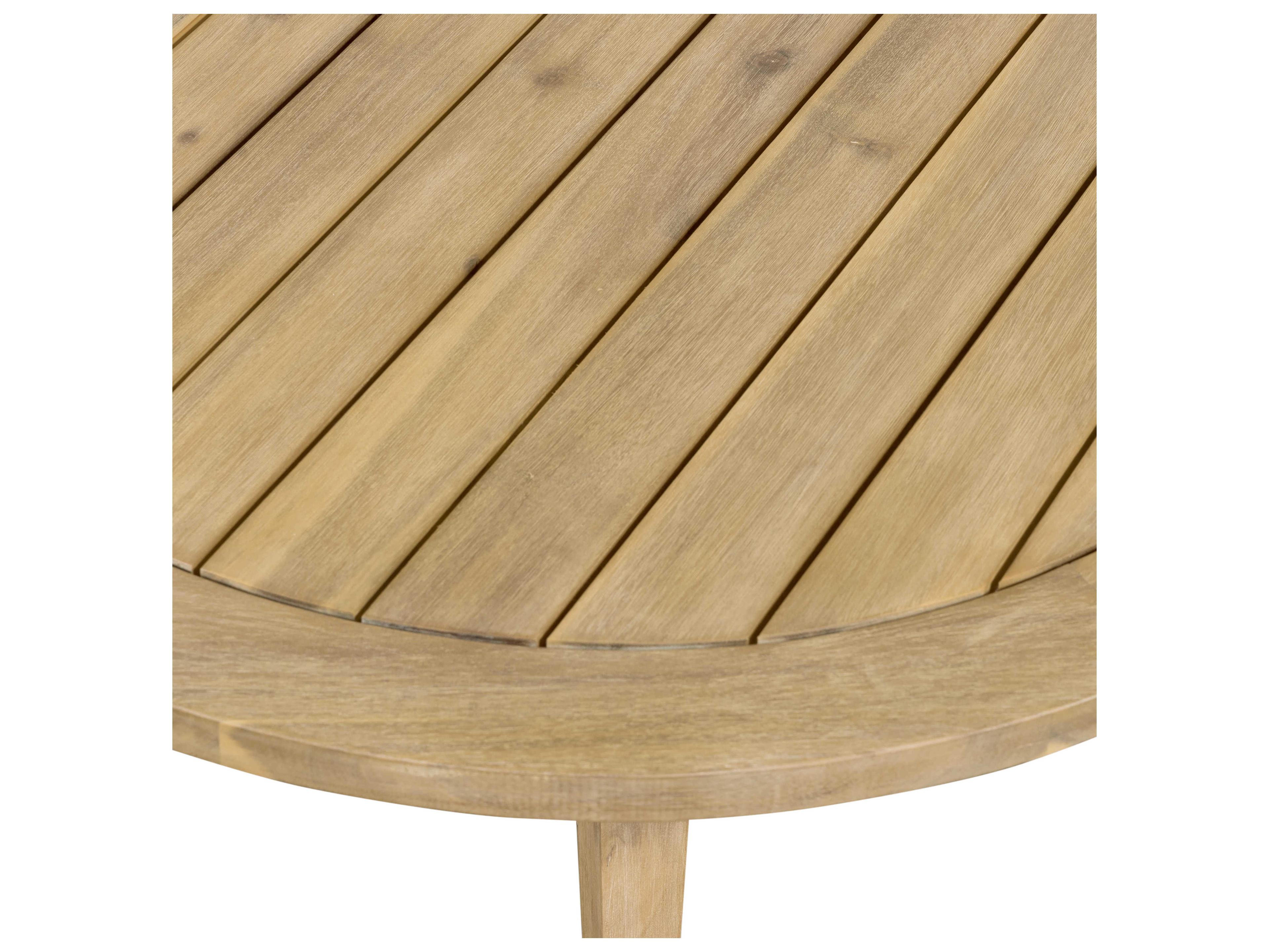 Luxecor Globetrotter Outdoor Natural Acacia Oval Coffee Table