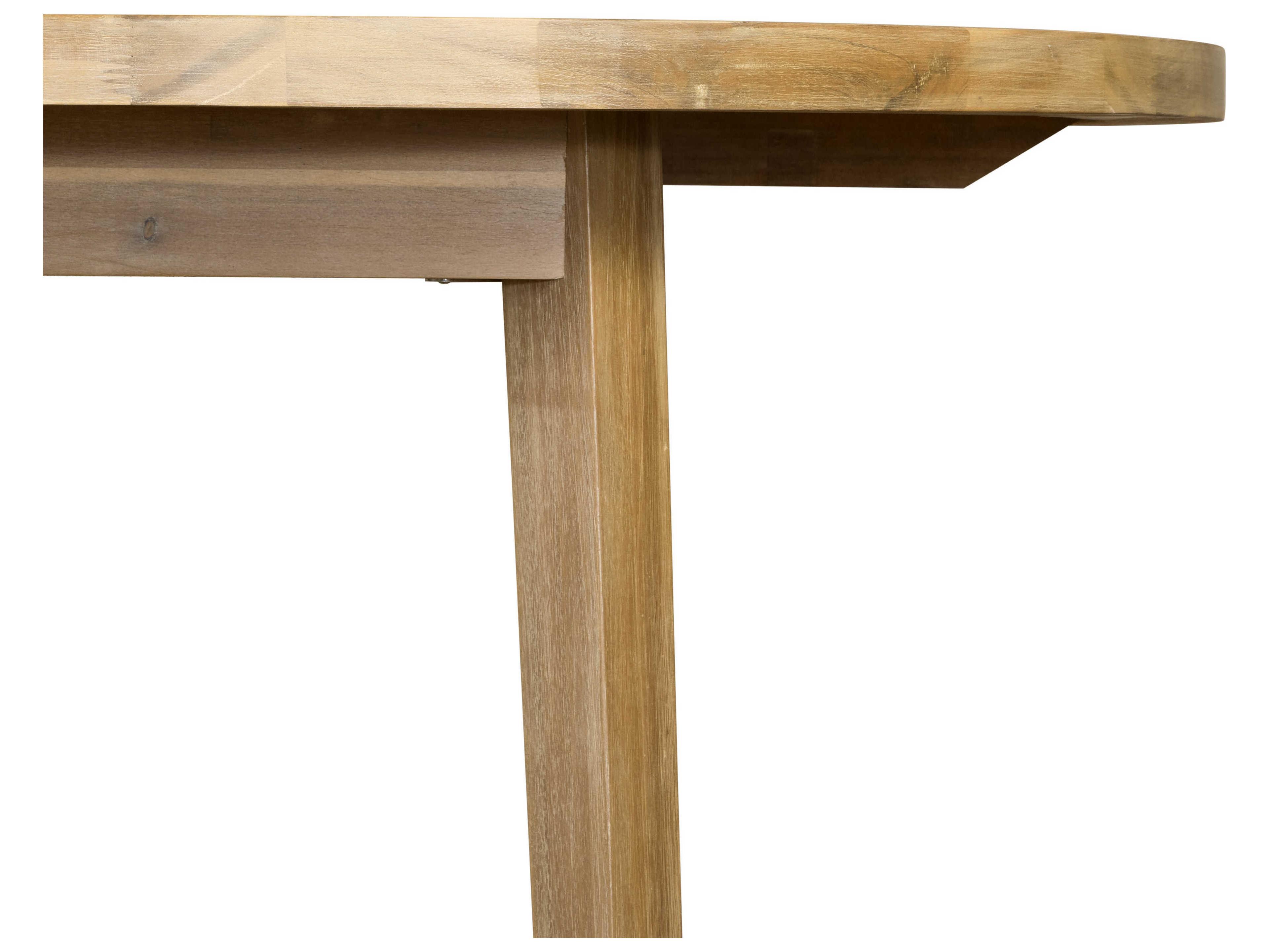 Luxecor Globetrotter Outdoor Natural Acacia Oval Dining Table