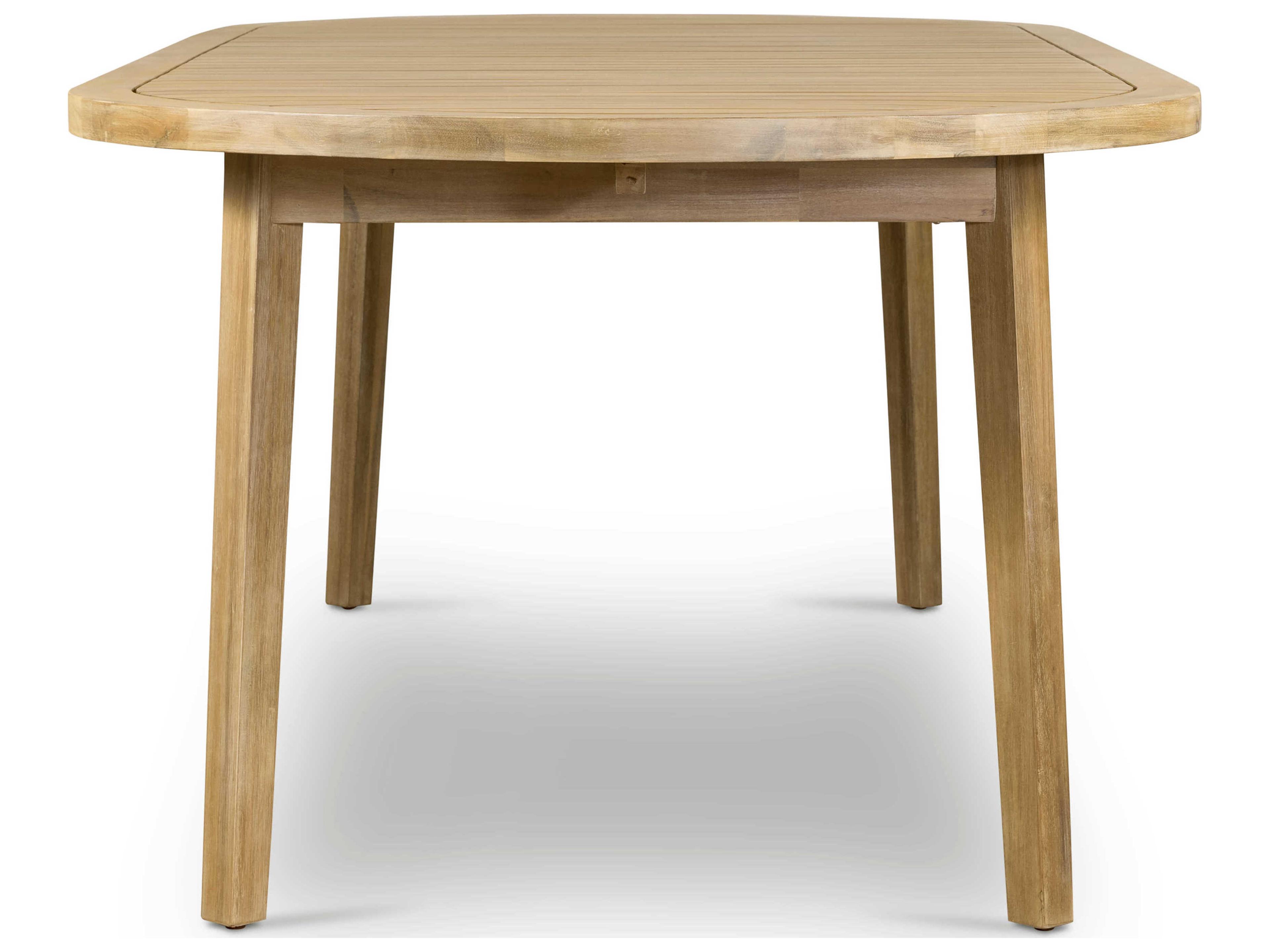 Luxecor Globetrotter Outdoor Natural Acacia Oval Dining Table