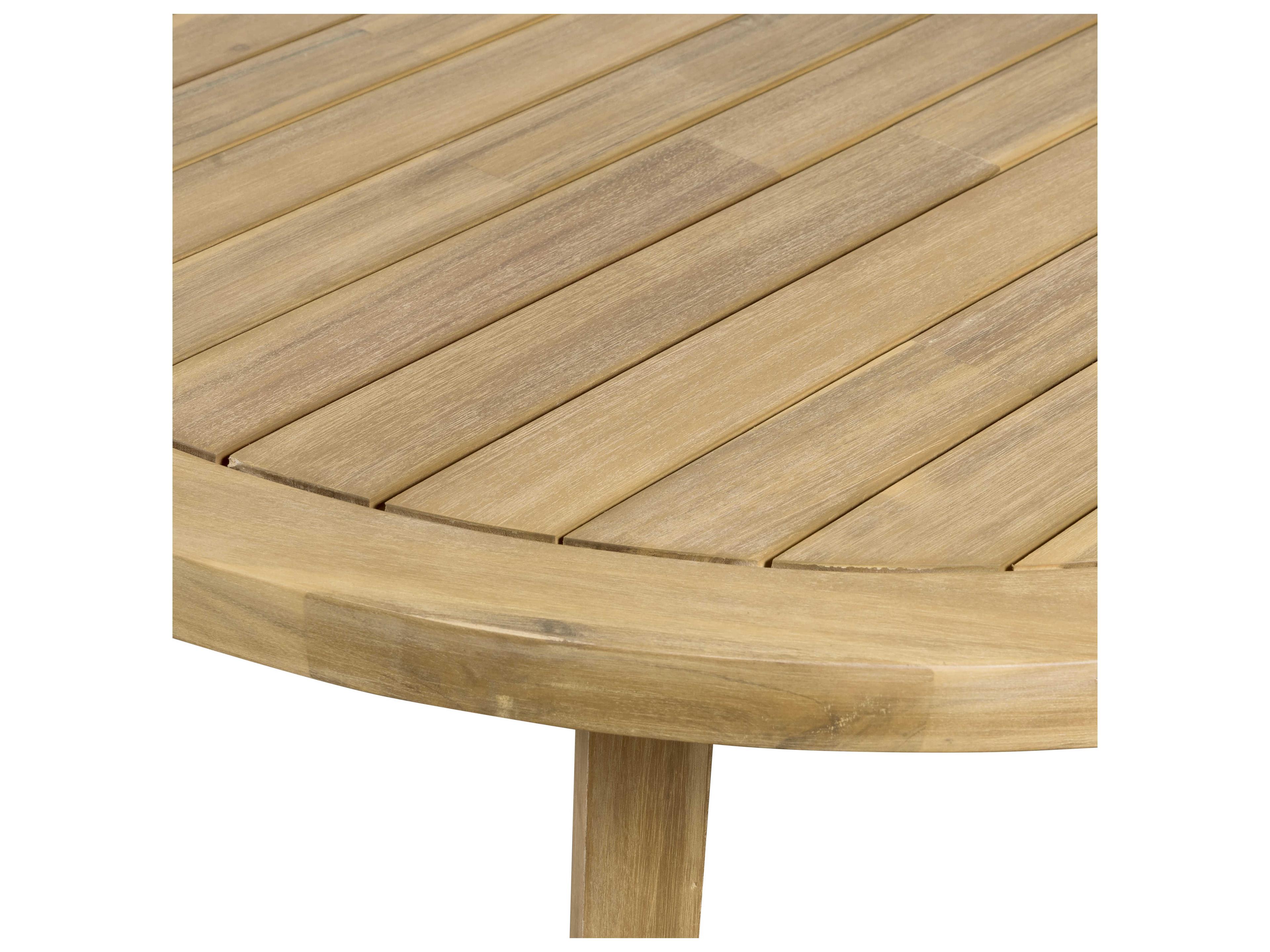 Luxecor Globetrotter Outdoor Natural Acacia Oval Dining Table