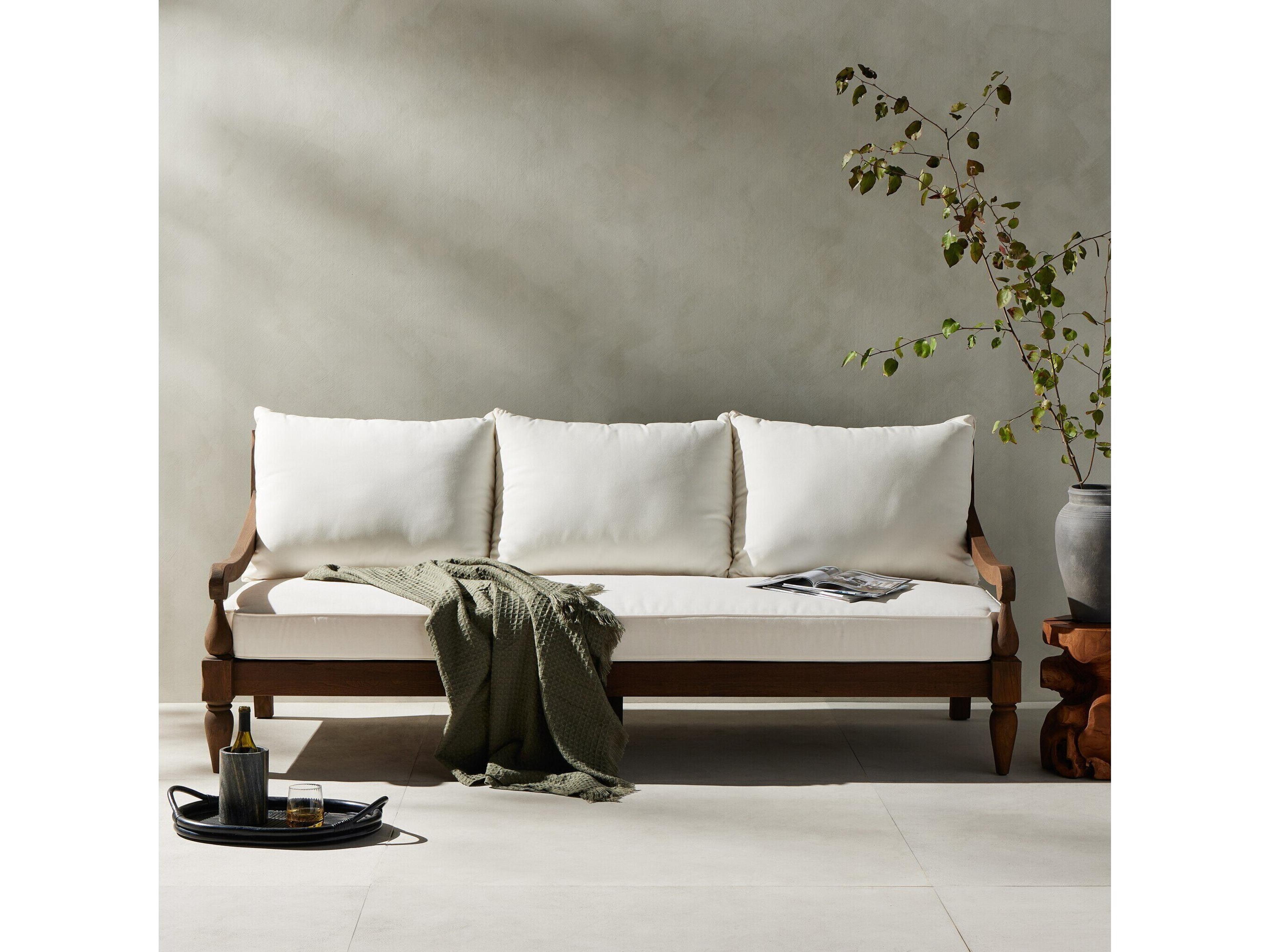 Luxecor Globetrotter Outdoor Venao Ivory Brown Sofa