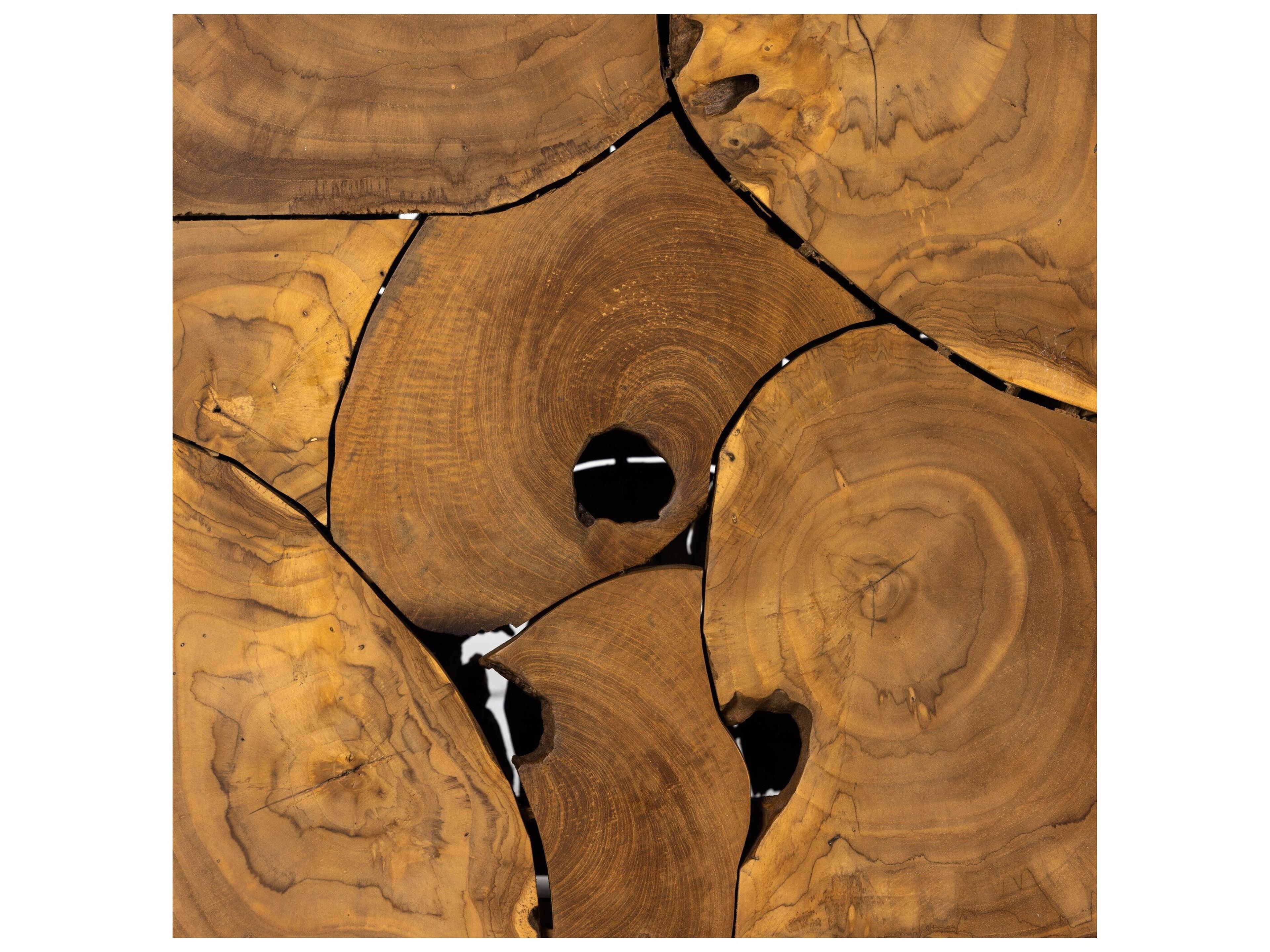 Four Hands Outdoor Providence Teak Root Square End Table