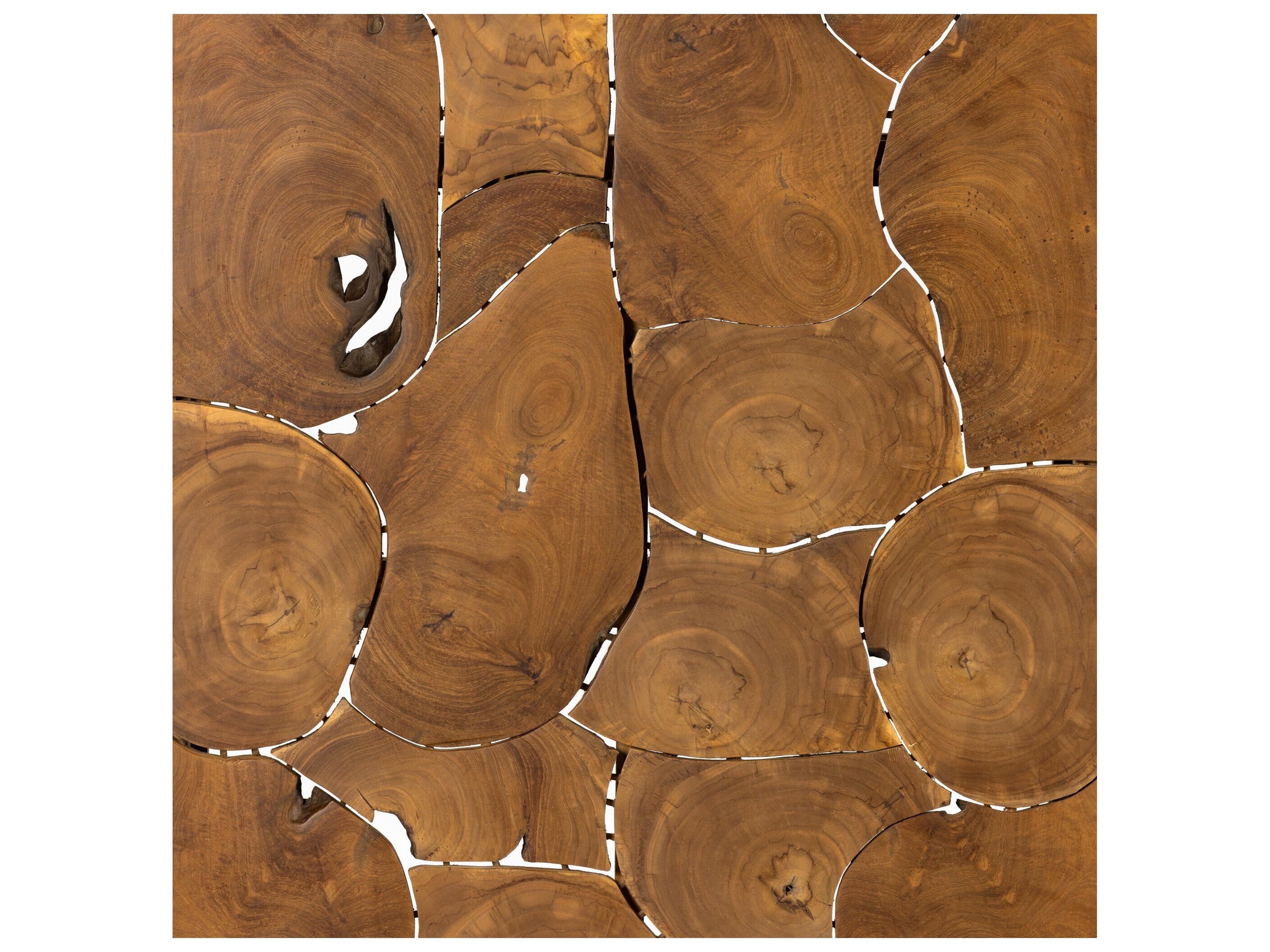 Four Hands Outdoor Providence Teak Root Rectangular Coffee Table