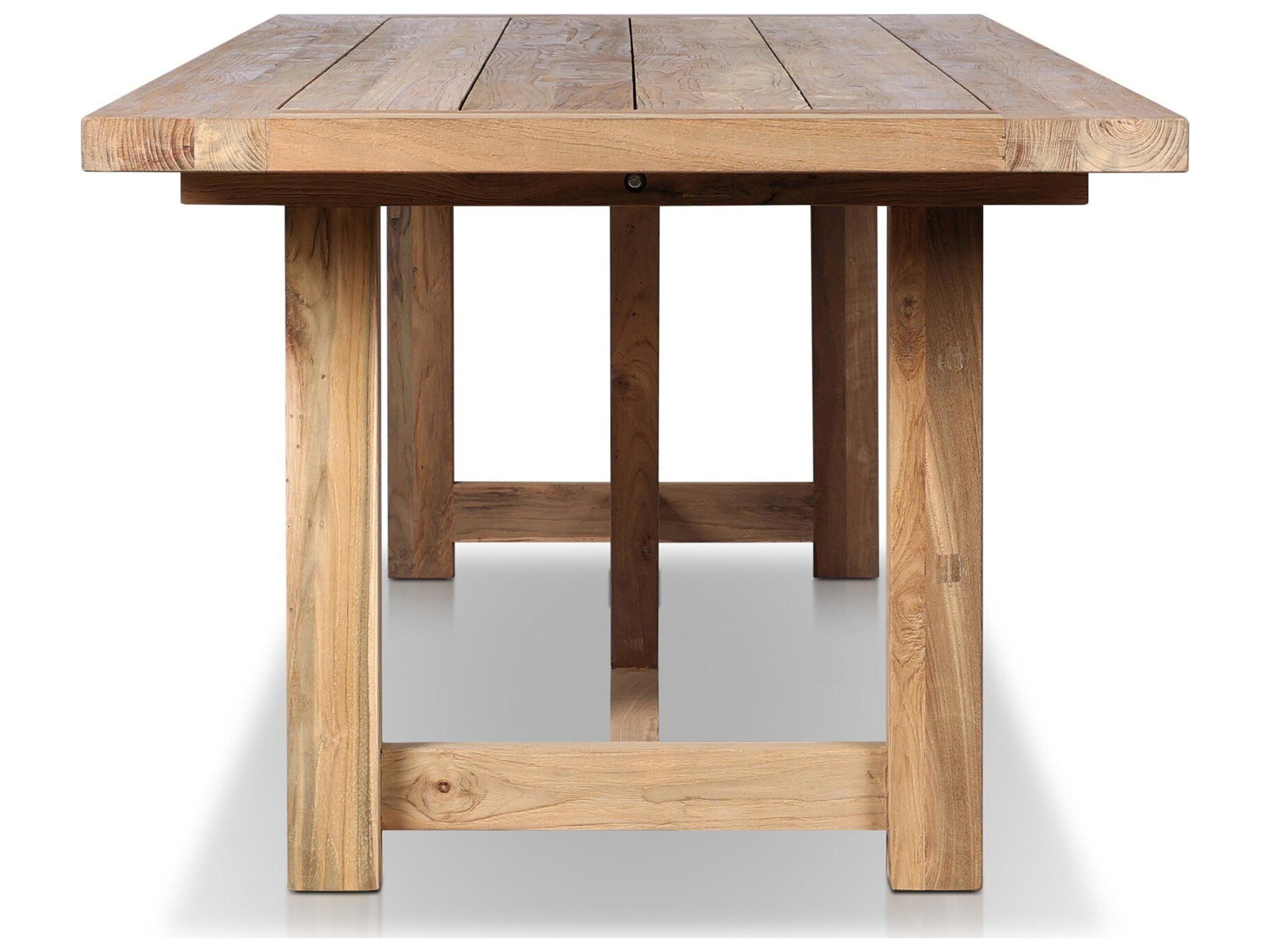 Luxecor Globetrotter Outdoor Teak Rectangular Dining Table