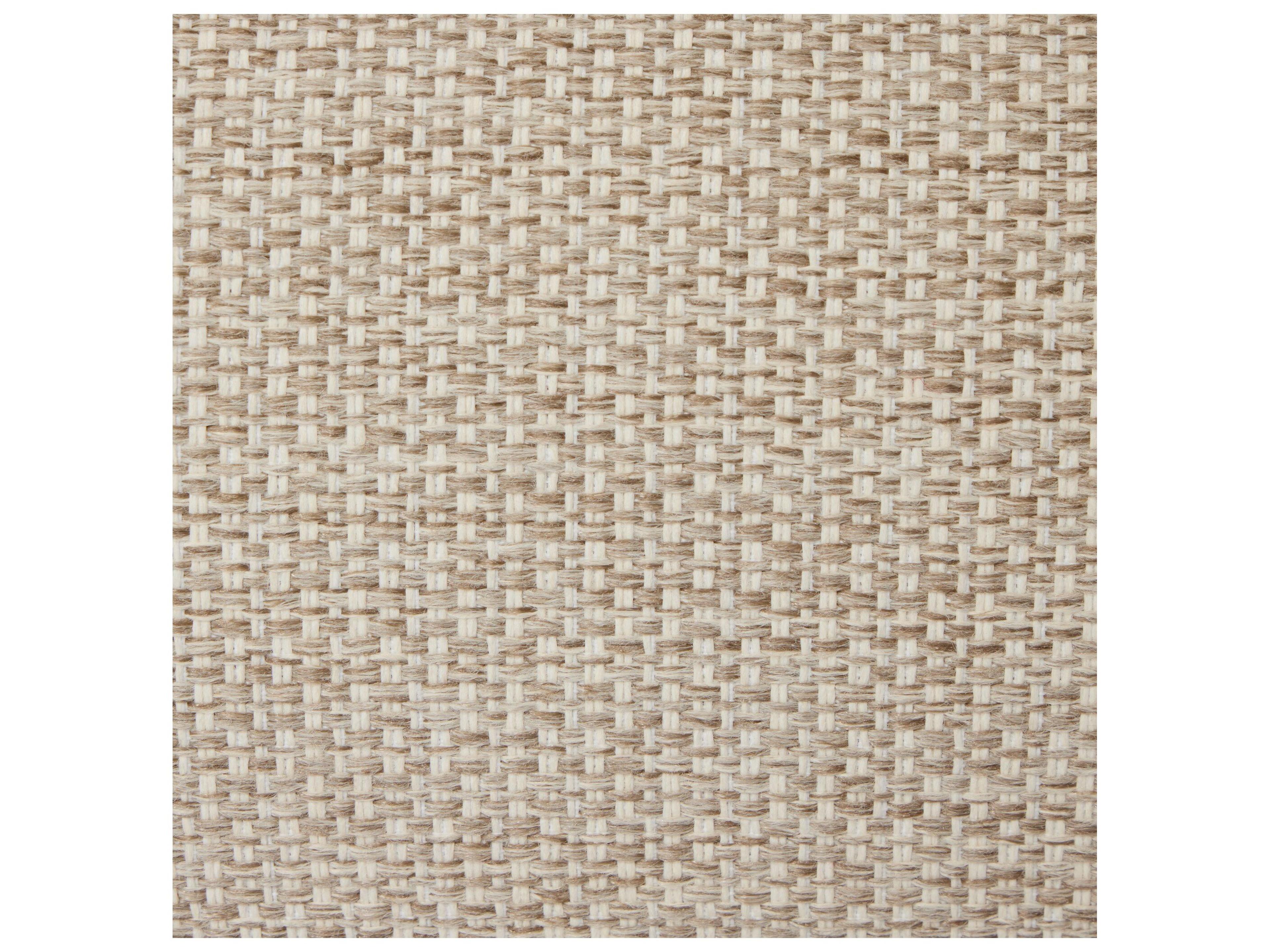 Four Hands Outdoor Solano Natural Teak Right Facing Chaise Lounge with Faye Sand Cushion