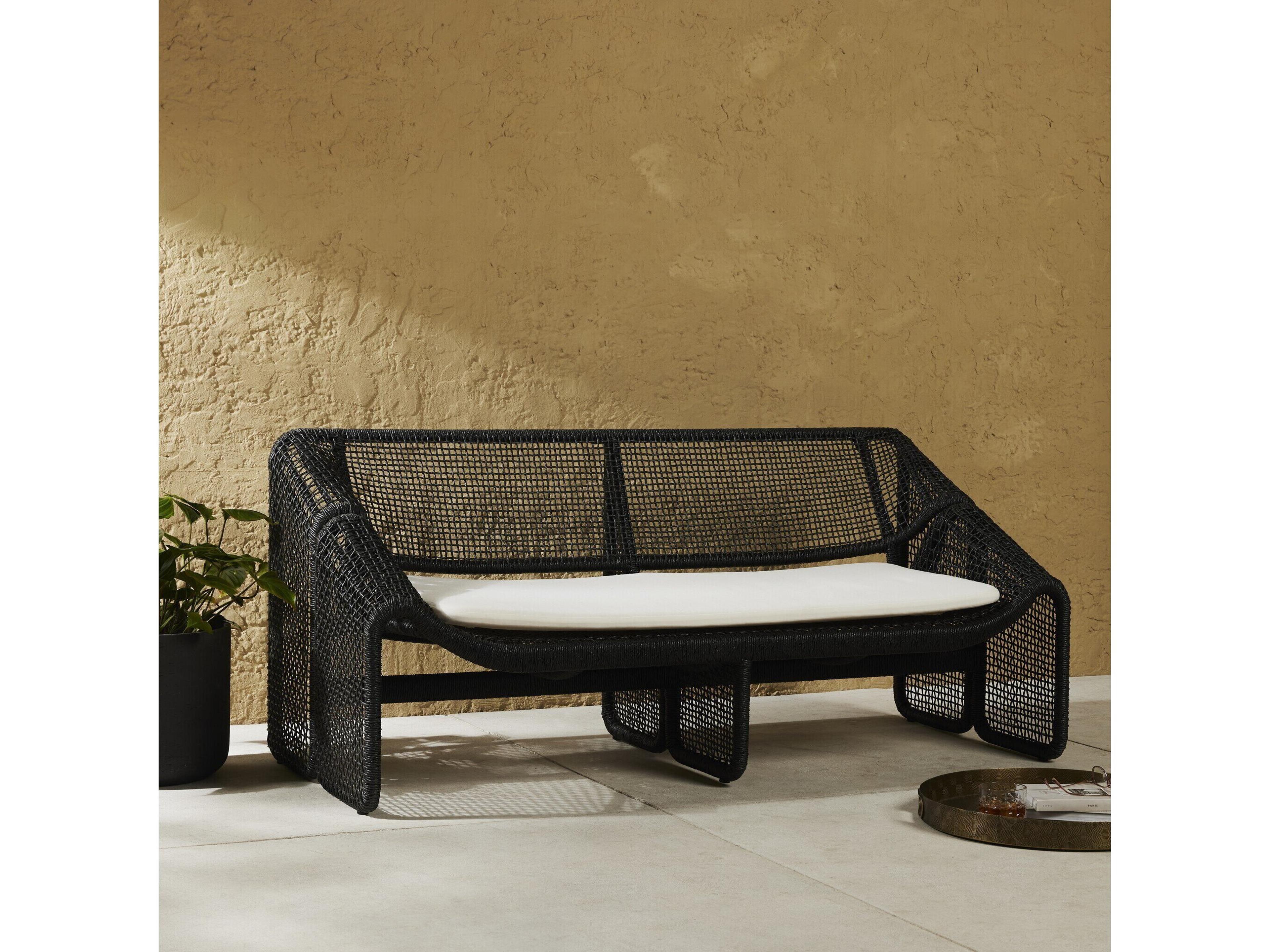 Four Hands Outdoor Constantine Huron  Coffee Table-Txtrd Flint