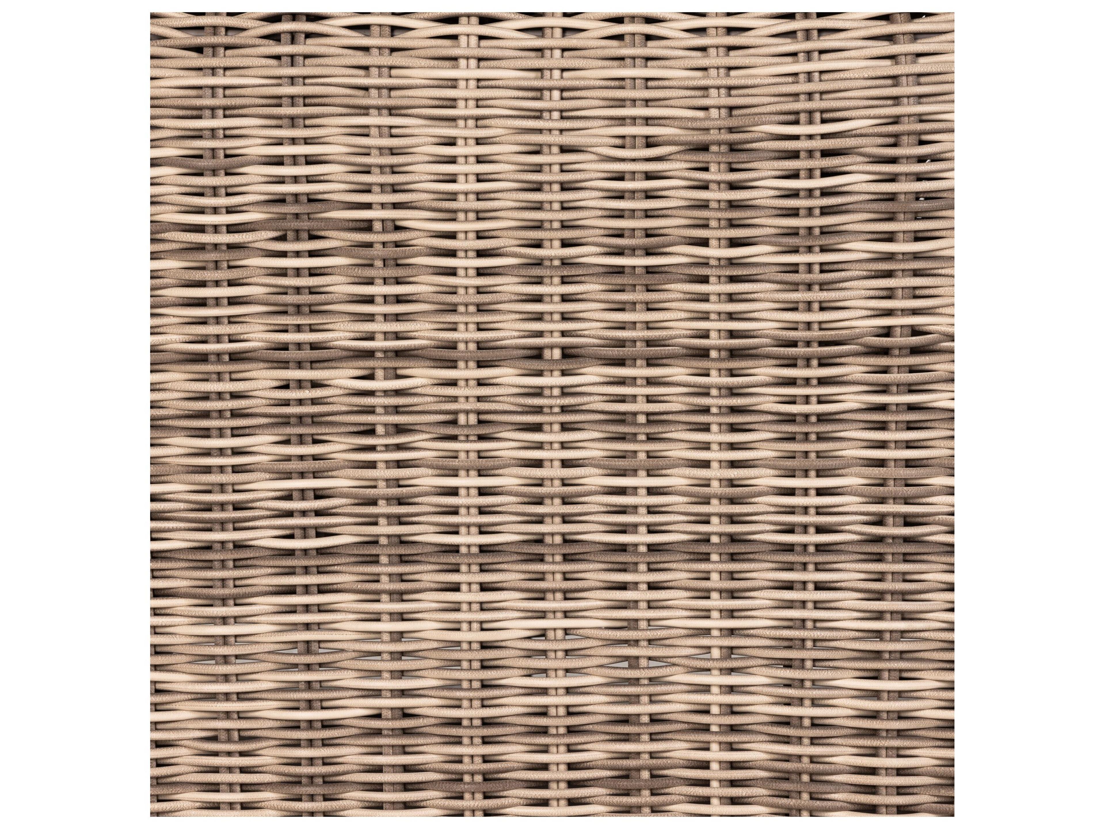 Four Hands Outdoor Pembrook Venao Ivory / Natural Teak / Chunky Sand Woven / Soft Umber Chaise Lounge