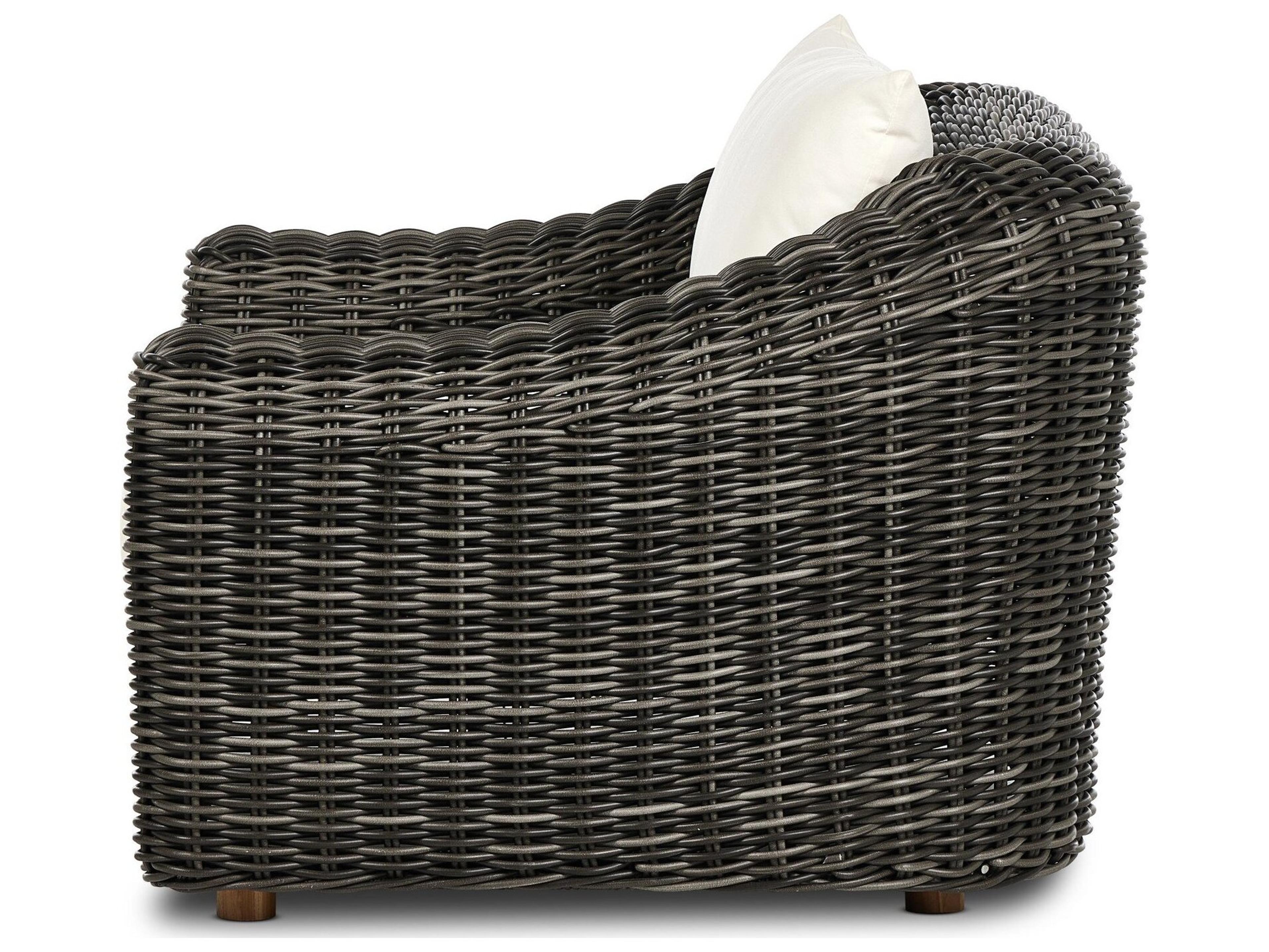 Four Hands Outdoor Pembrook Wicker Cushion Lounge Chair